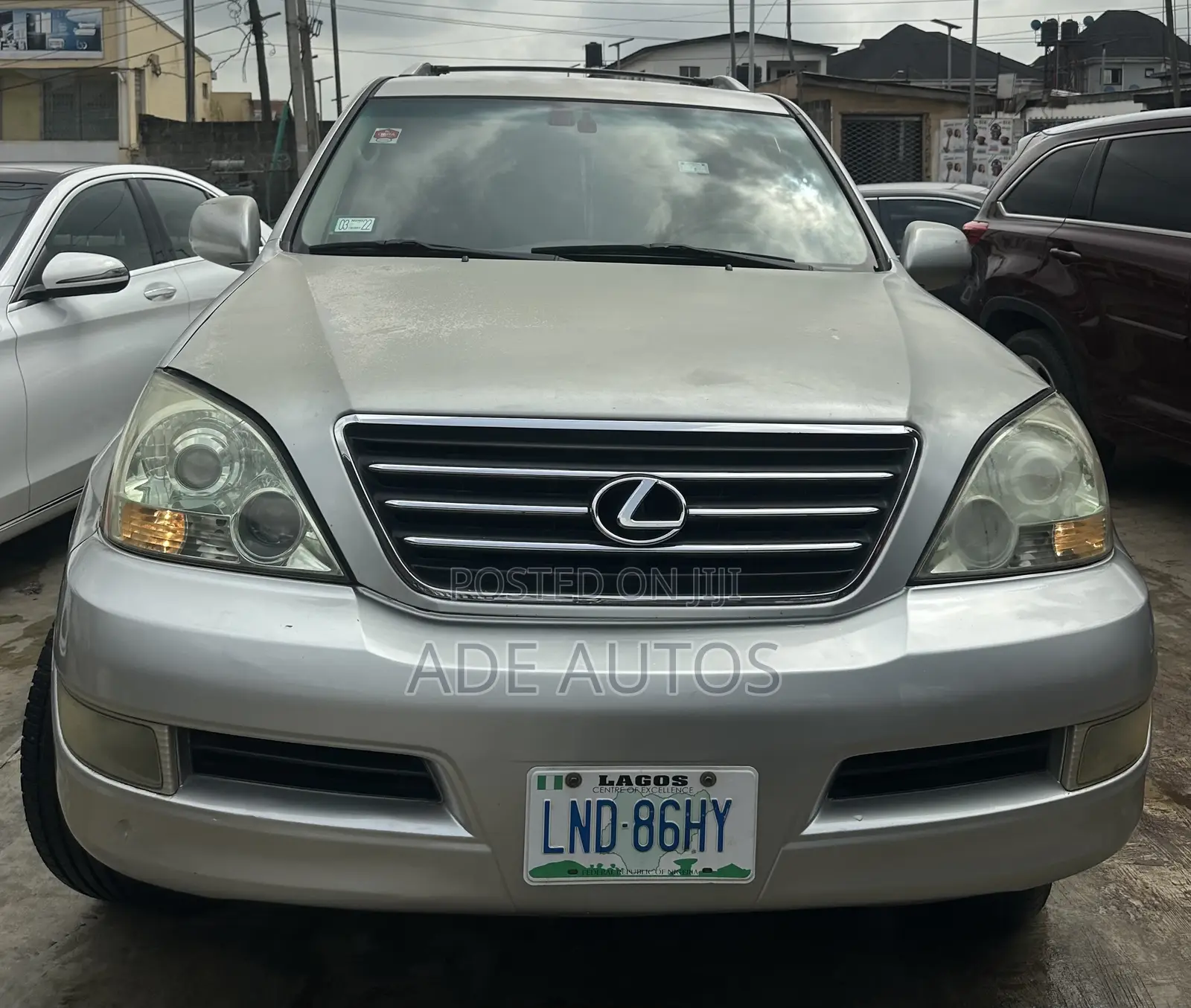 Lexus GX 470 Sport Utility 2007 Silver