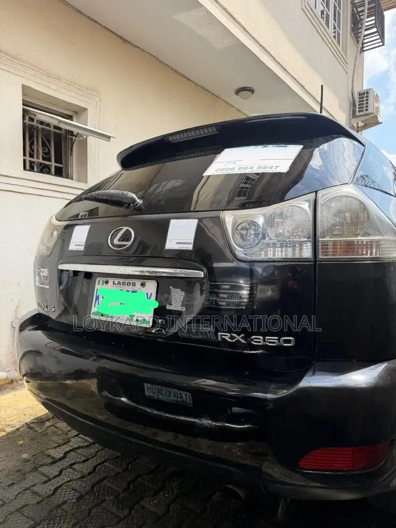 Lexus RX 350 2007 Black