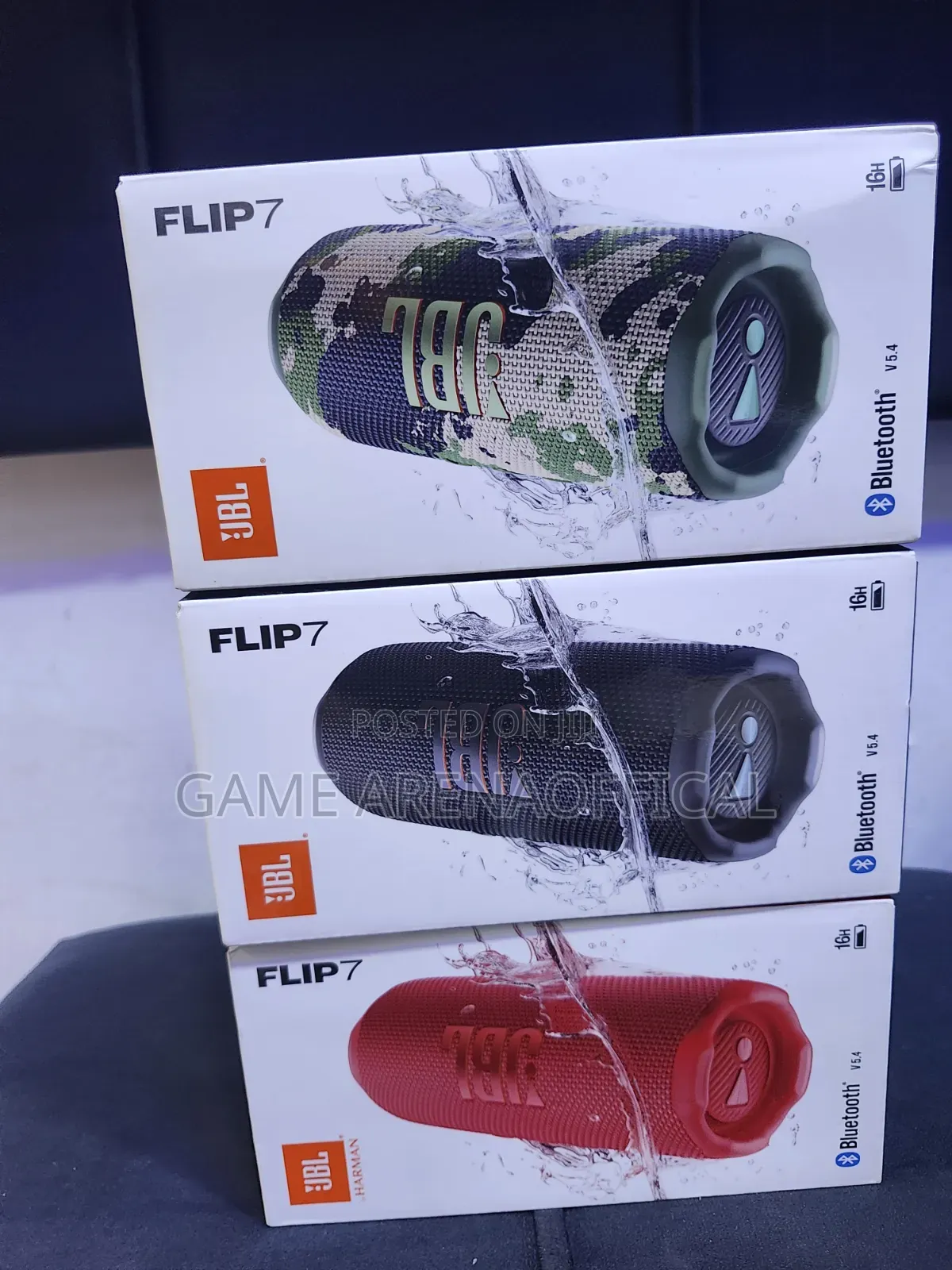Original JBL Flip 7 Portable Bluetooth Speaker – Powerful Sound