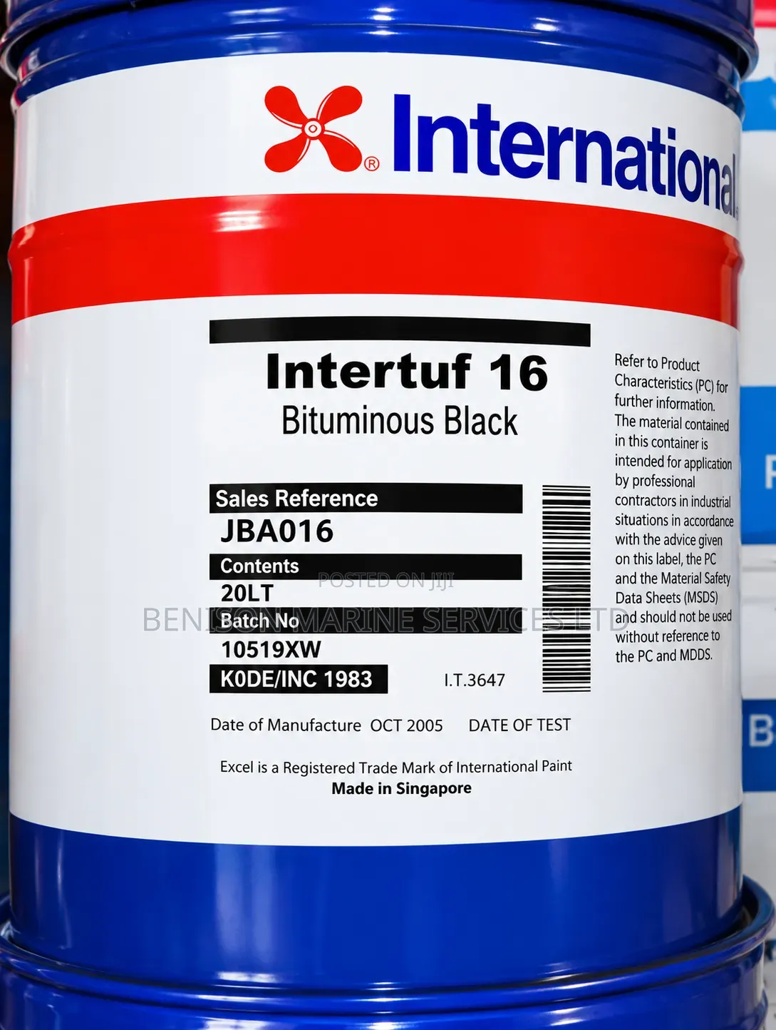 Intertuf 16 Bituminous Black