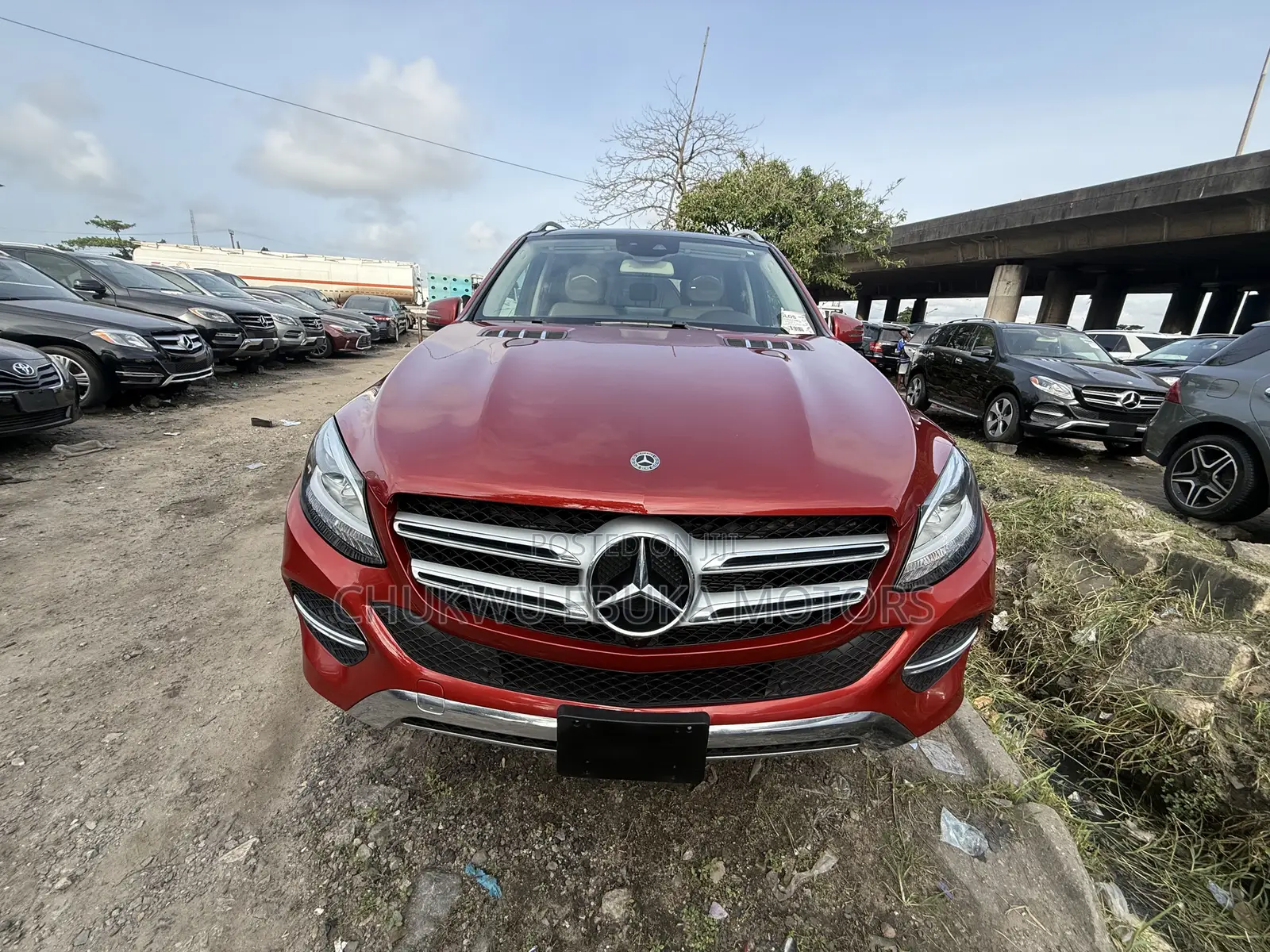 Mercedes-Benz GLE-Class GLE 350d 4MATIC 2018 Red