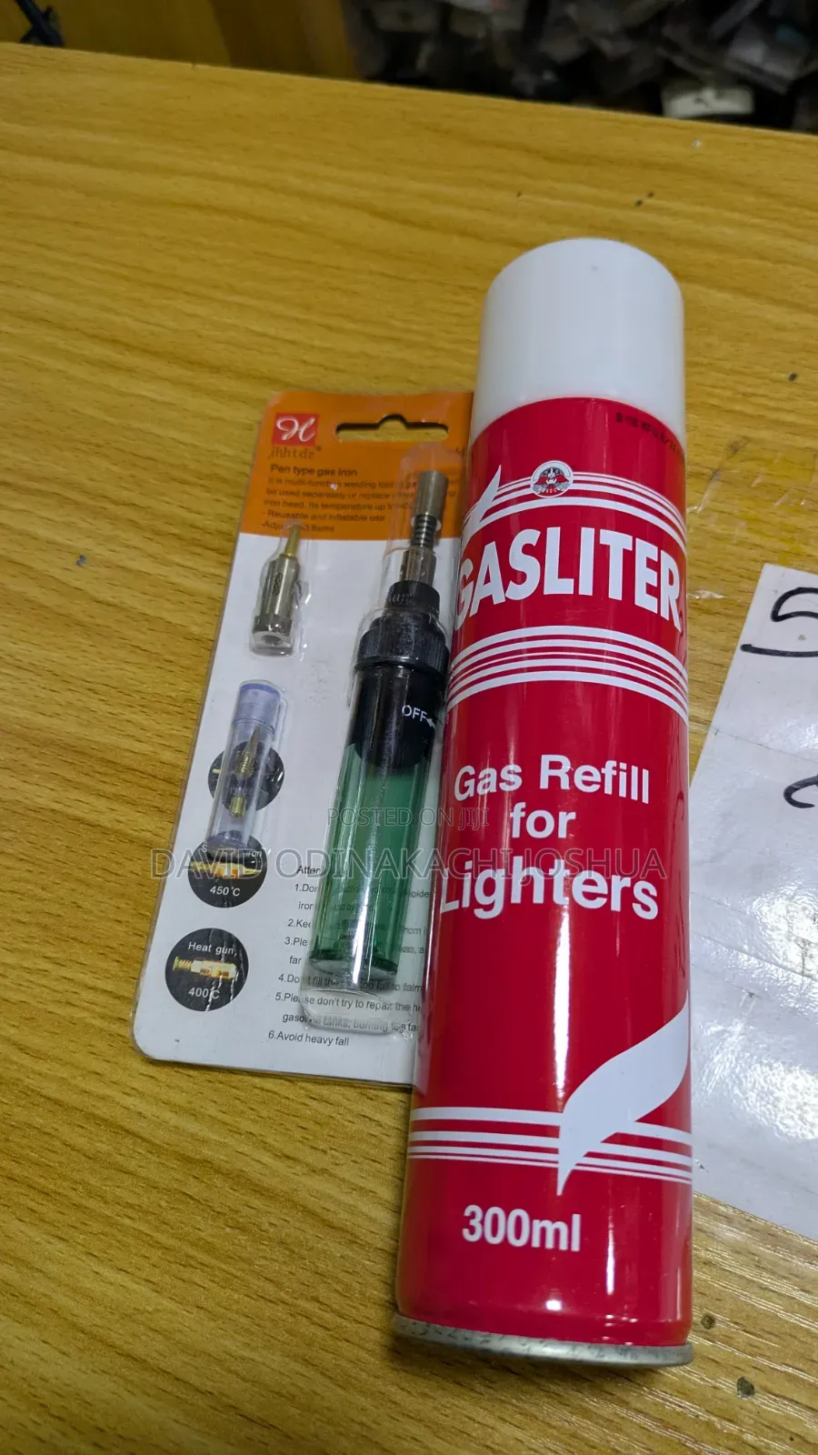 Gas Soldering Iron Kit