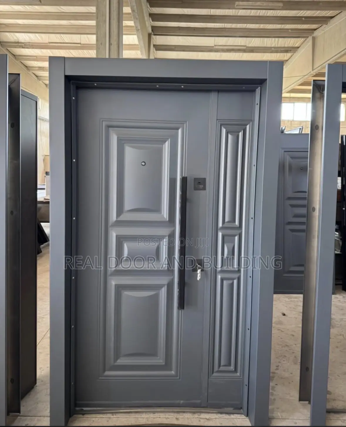 High Quality Turkish Security Full Metal Steel Door (74lhd)