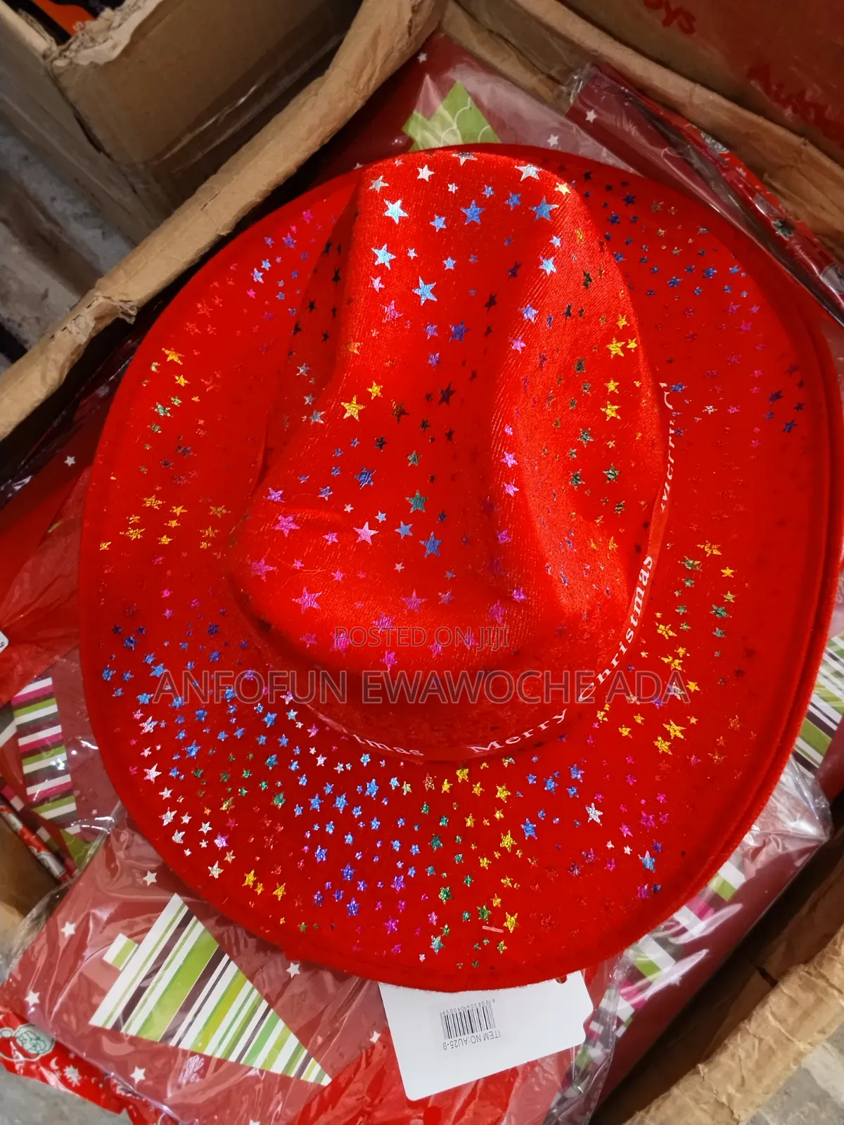 Merry Christmas Hat Cap