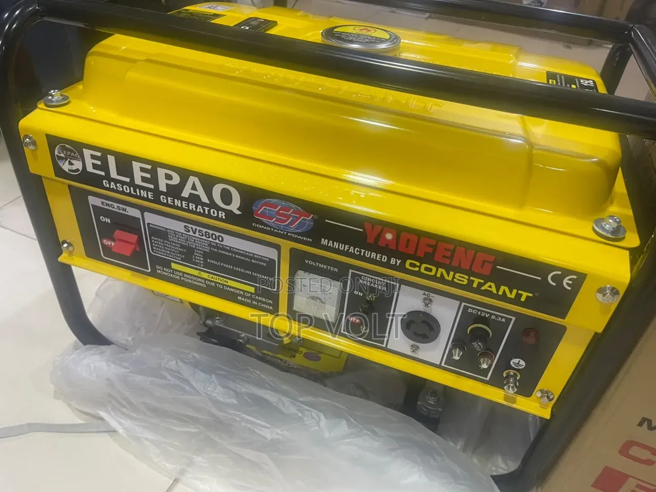 Elepaq SV5800 3.5KVA Portable Power Generator