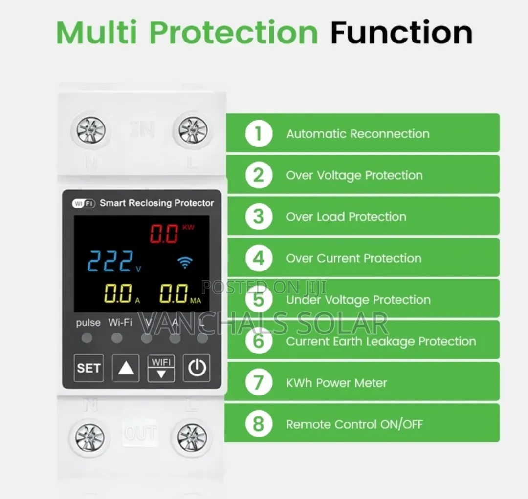 Smart WiFi Prepaid Check Meter Card Reader Tuya 63a- Unit Allocation