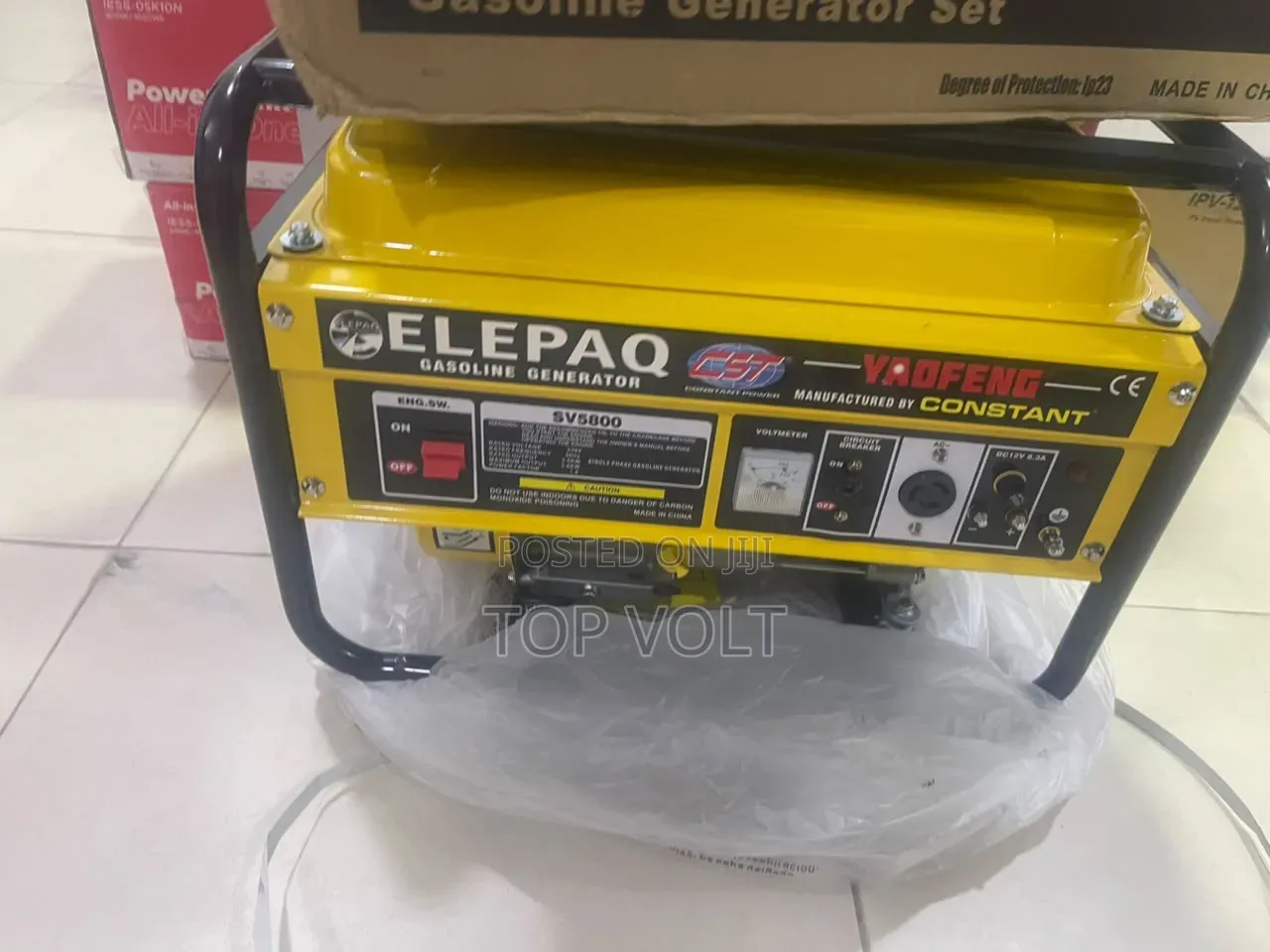 Elepaq SV5800 Manual Generator for Home and Office