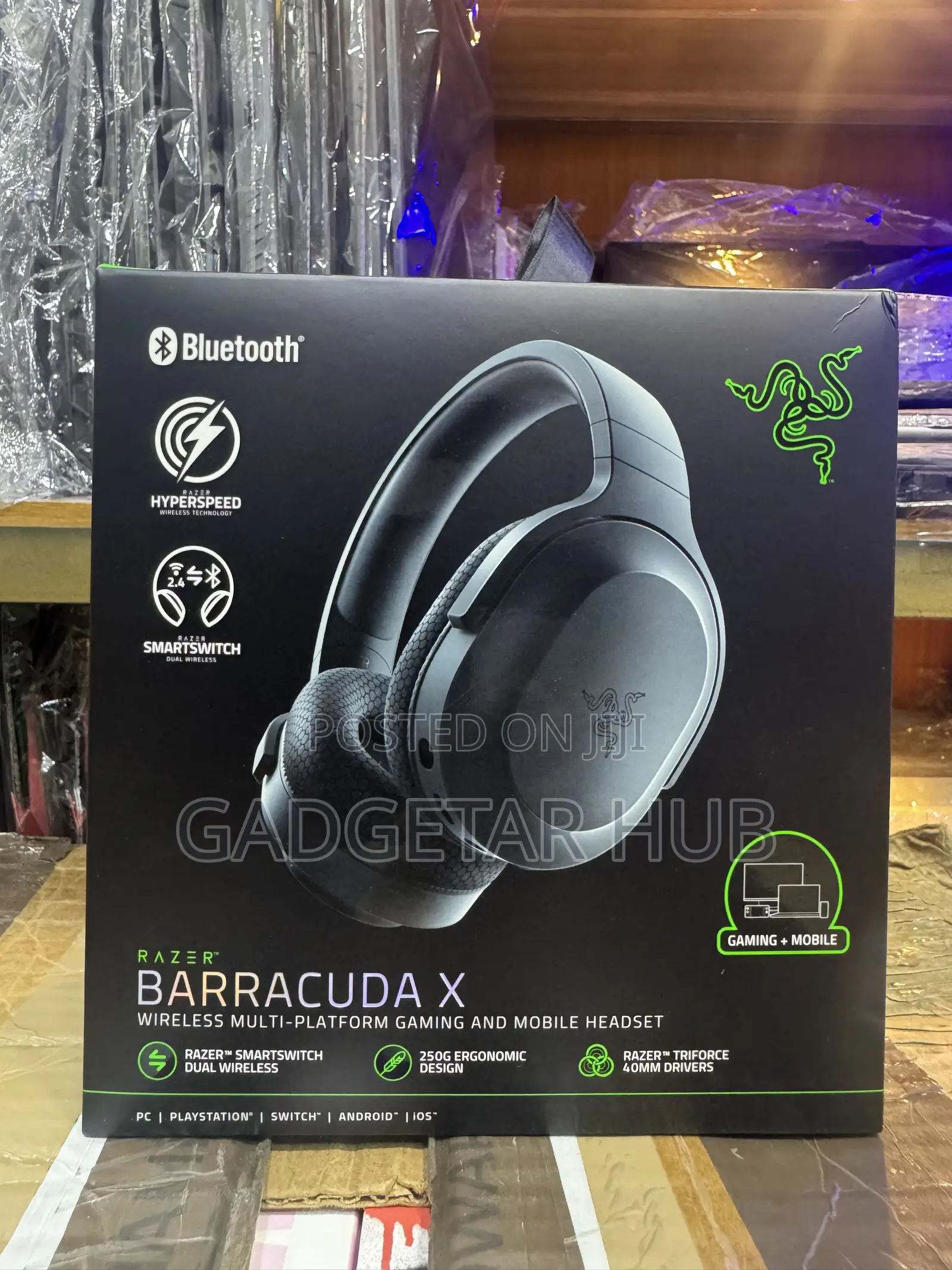 Razer Barracuda X Wireless Multi-Platform Gaming and Mobile Headset