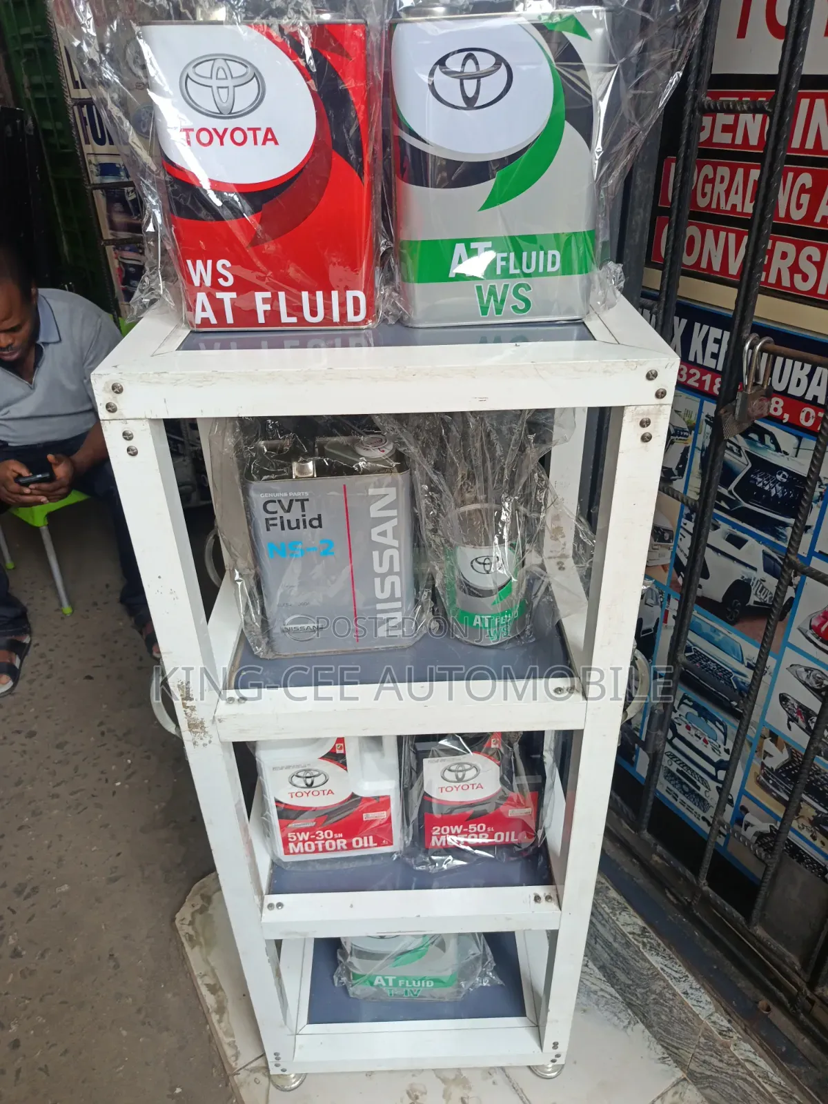 Toyota Engine and Gearbox Oil