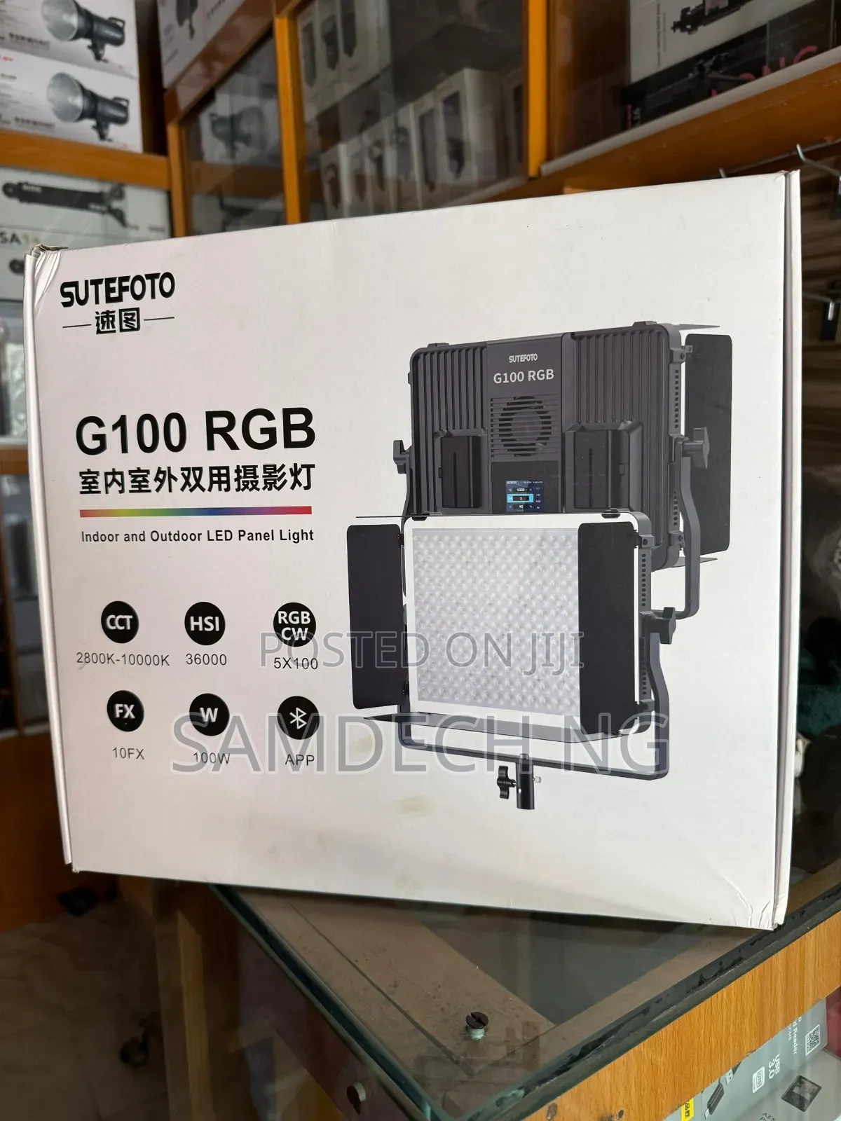 Sutefoto G100RGB Light
