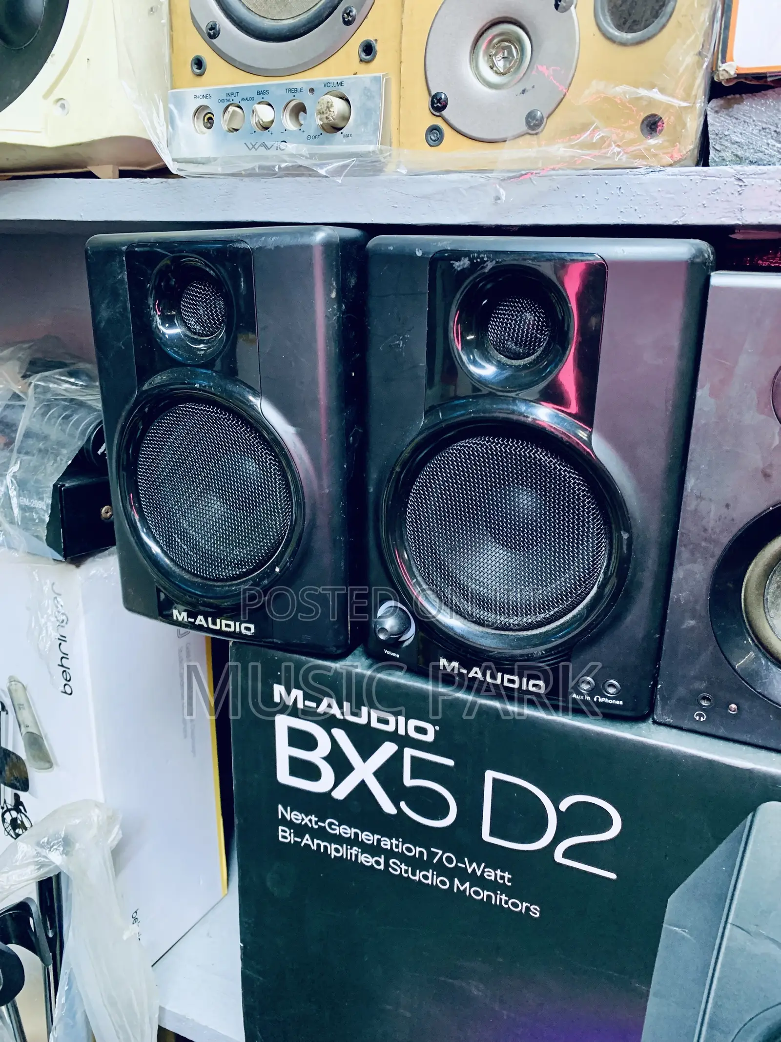 M-Audio Studiophile AV 30 Studio Monitor Speakers (Pair) – Used