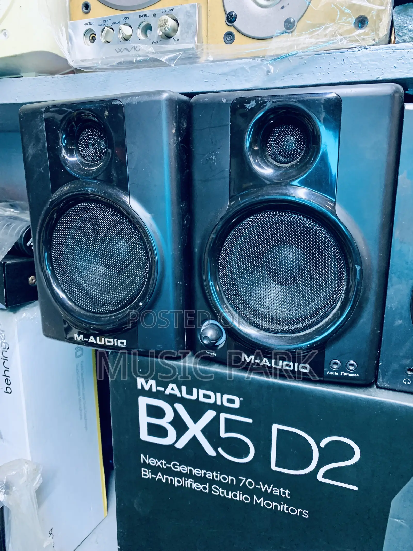 M-Audio Studiophile AV 30 Studio Monitor Speakers (Pair) – Used