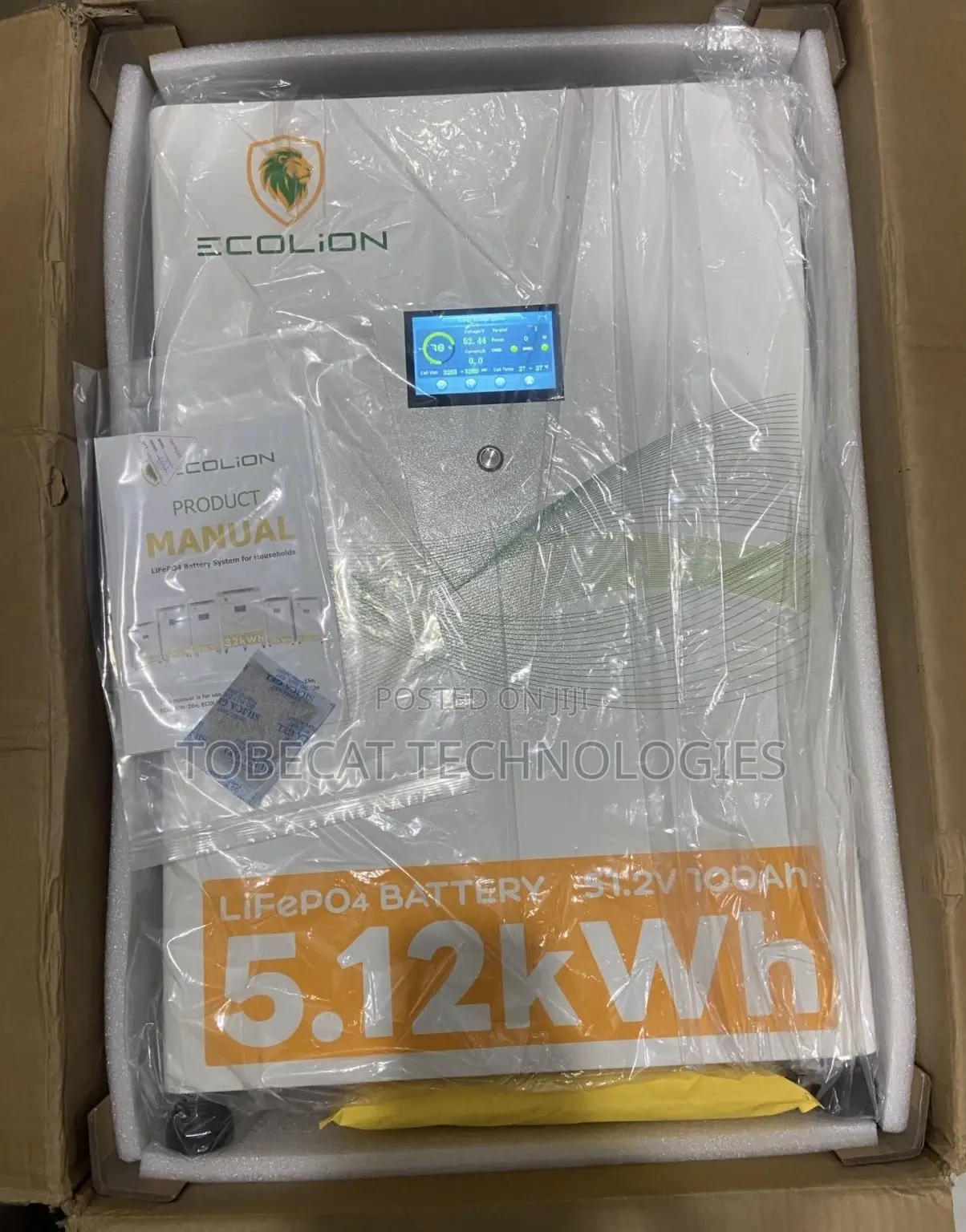 Ecolion 5KWH 48V Lithium Battery