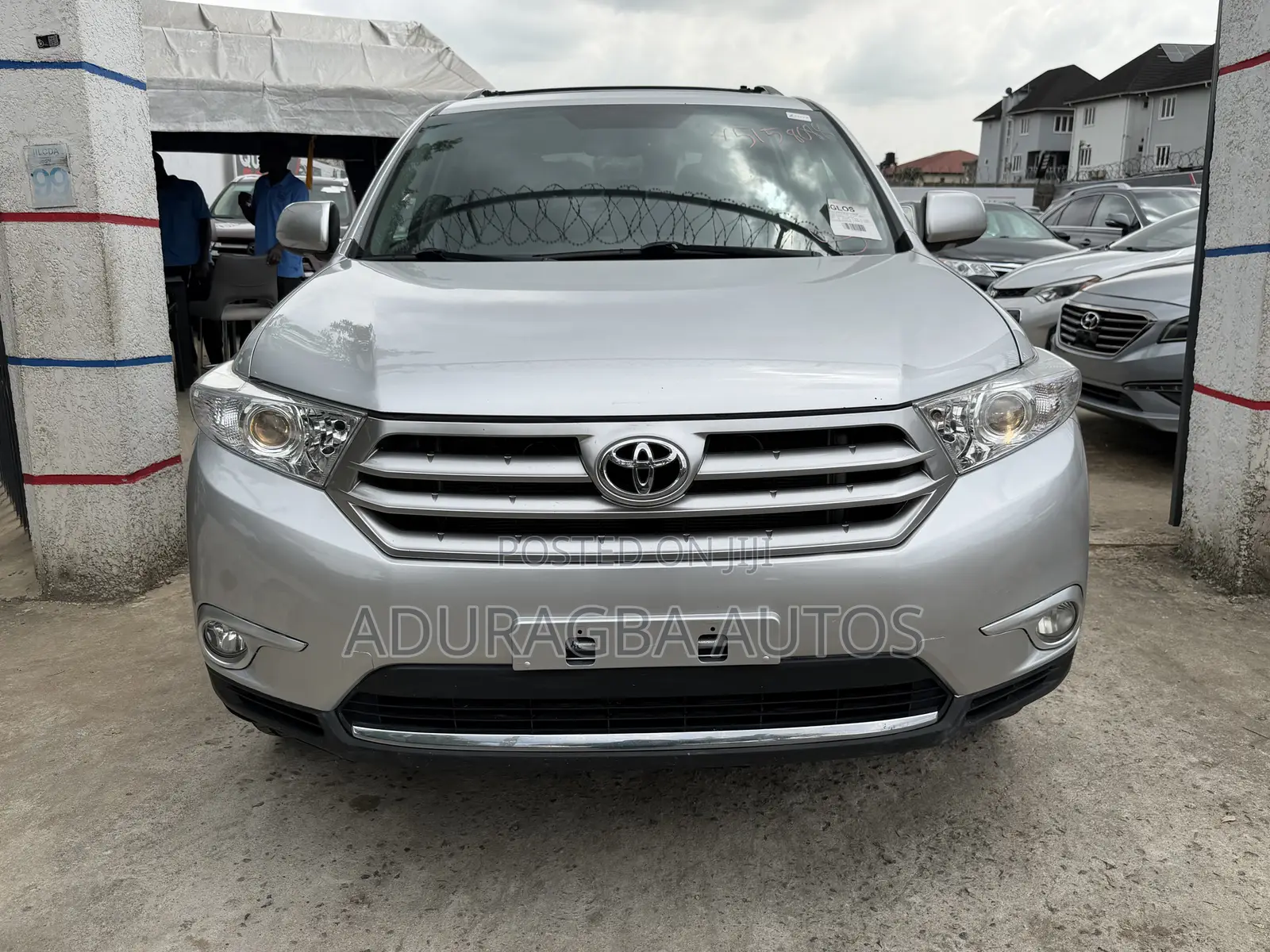 Toyota Highlander Limited 2012 Silver