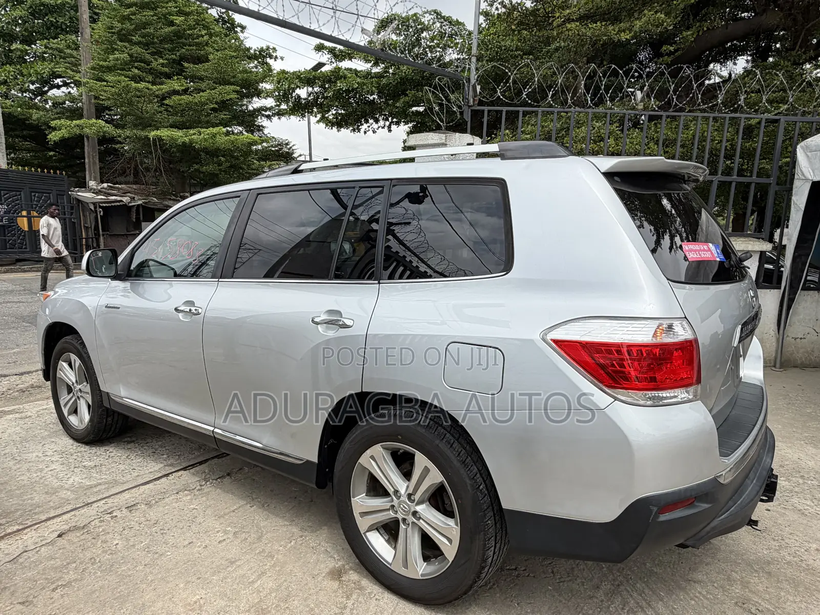 Toyota Highlander Limited 2012 Silver
