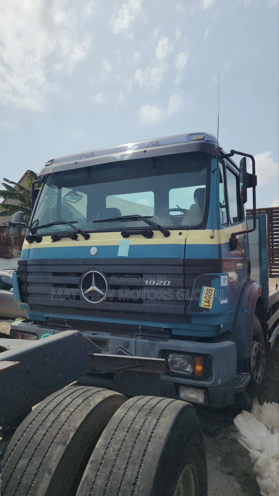Mercedes Benz 1920 Flatbed Truck