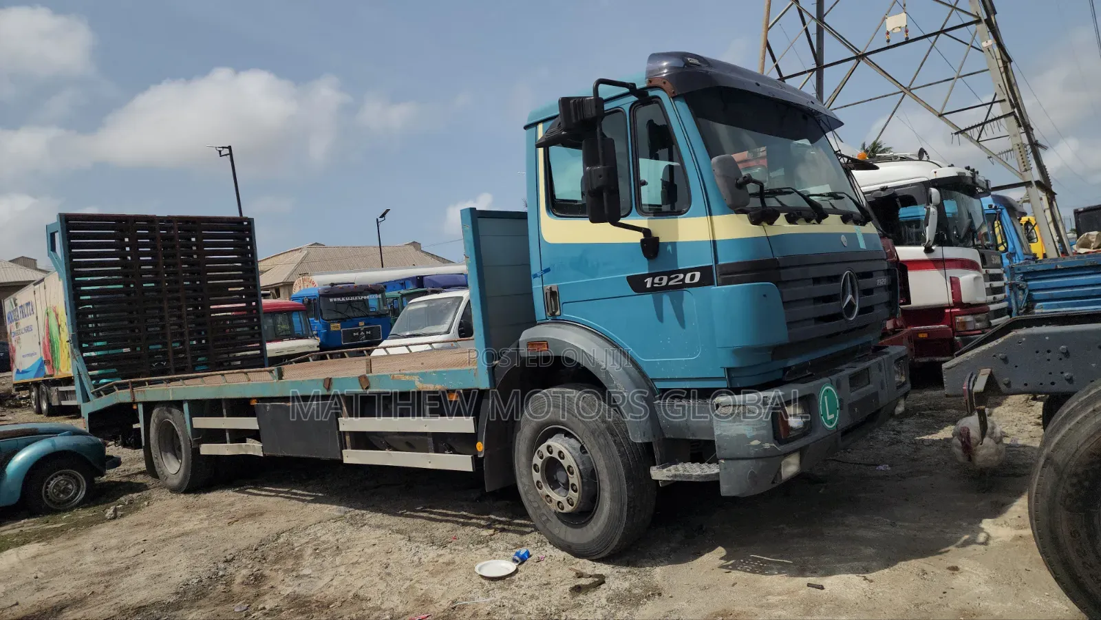 Mercedes Benz 1920 Flatbed Truck