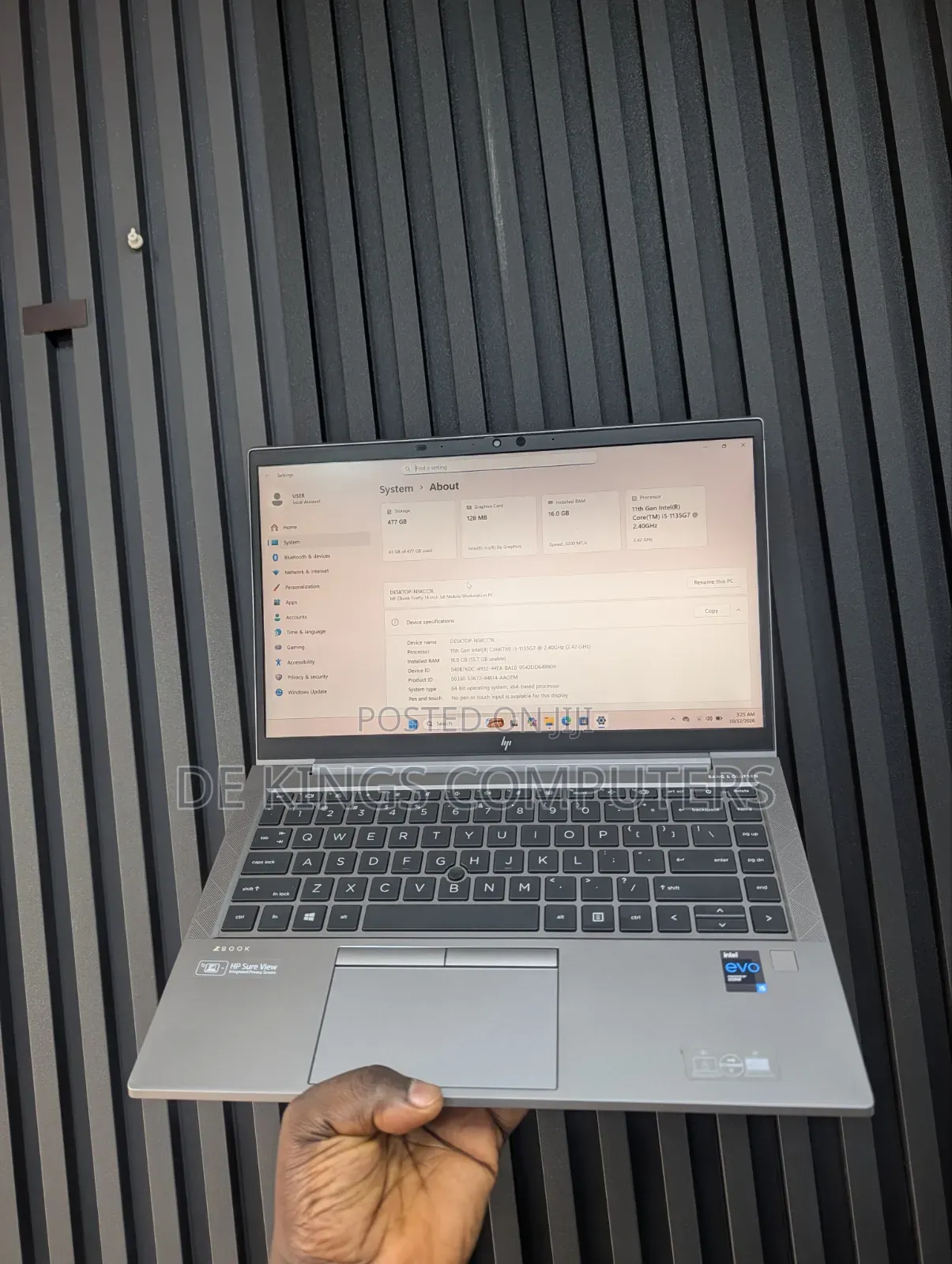 Laptop HP ZBook Firefly G8 16GB Intel Core i5 SSD 512GB