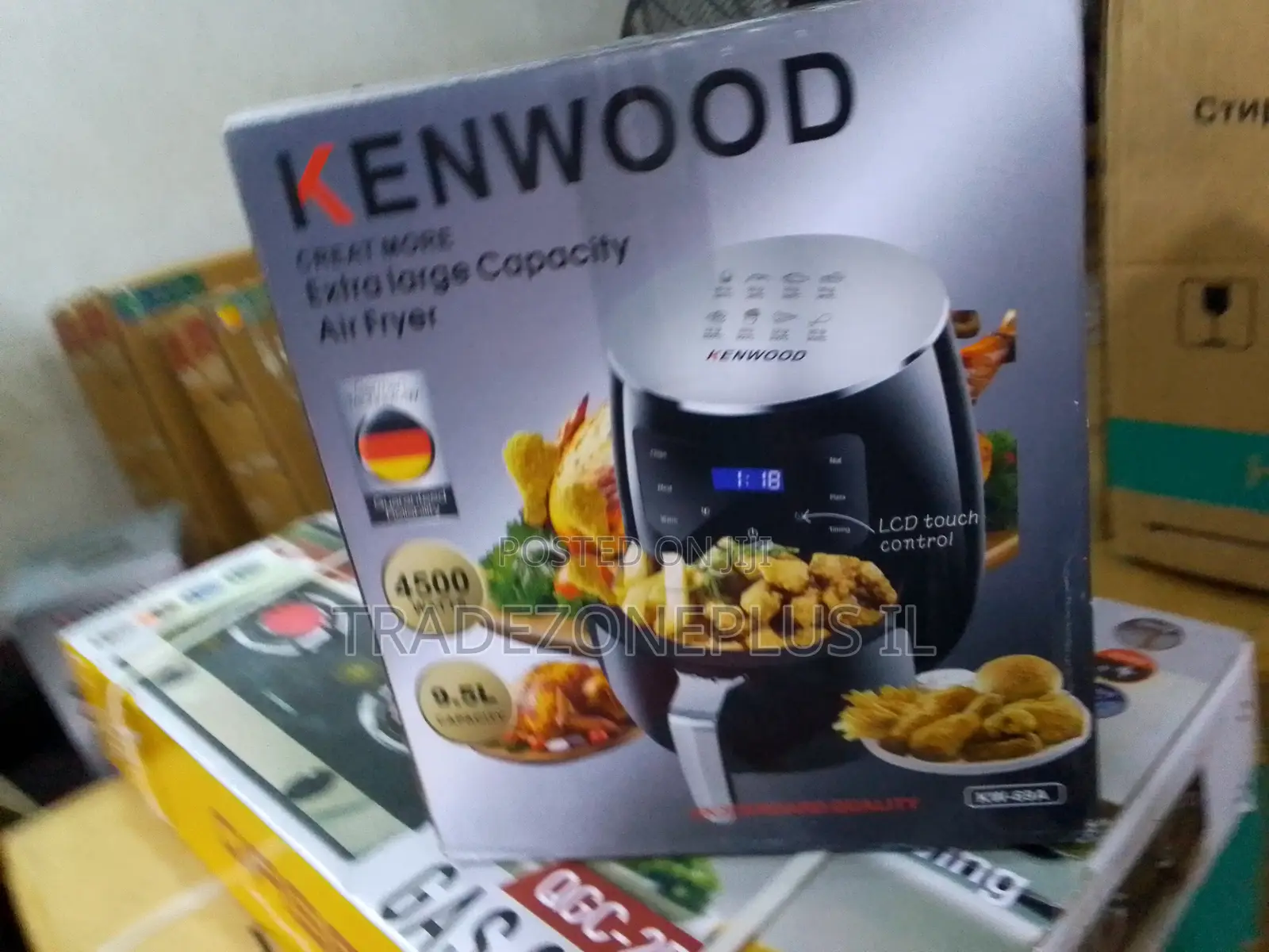 Stylish Kenwood 4500W Air Fryer for Modern Homes