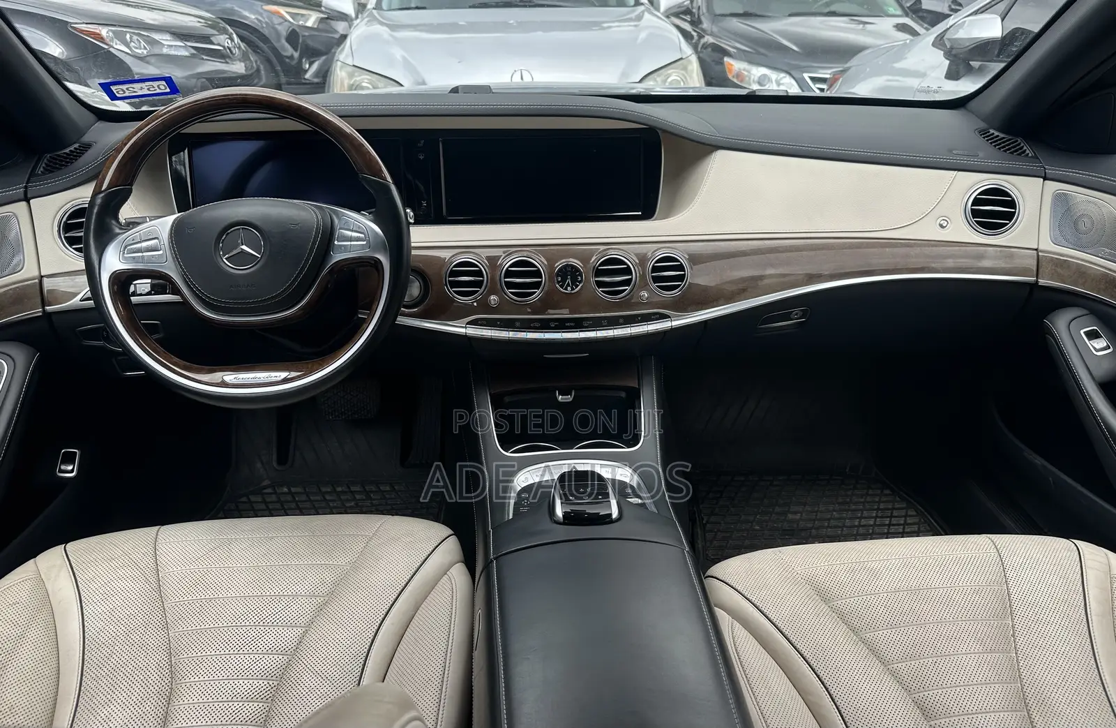 Mercedes-Benz S-Class S 550 4MATIC 2015 Blue
