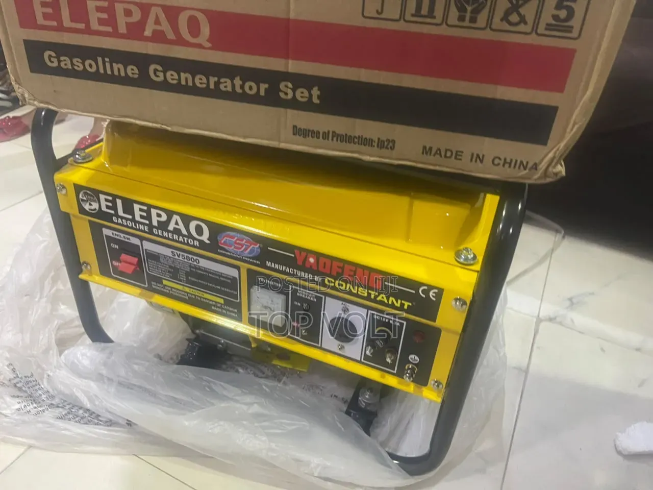 Elepaq Constant SV5800 3.5KVA Electricity Generator