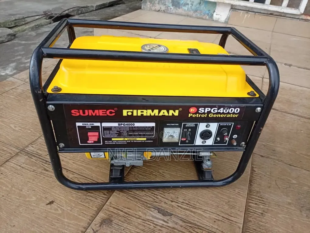 Fairly Used Fireman Sumec Generator