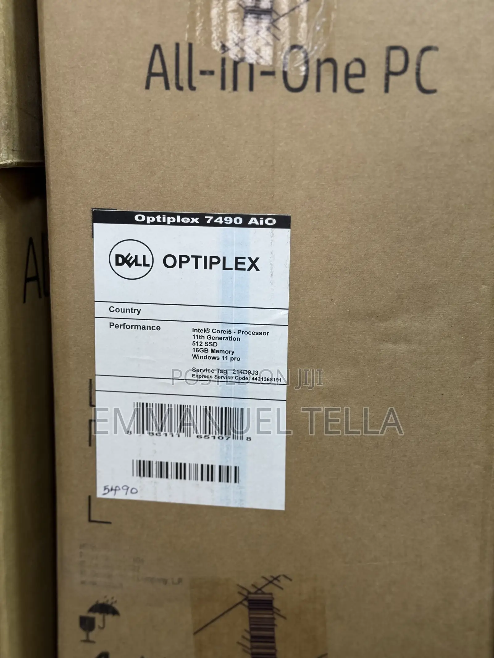 New Desktop Computer Dell OptiPlex 7460 16GB Intel Core i5 SSD 512GB