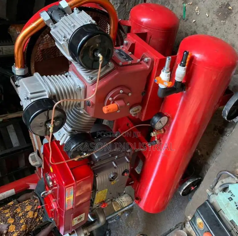 Original Diesel Air Compressor 10-15hp - 3 Cylinder Heavy Duty Pump