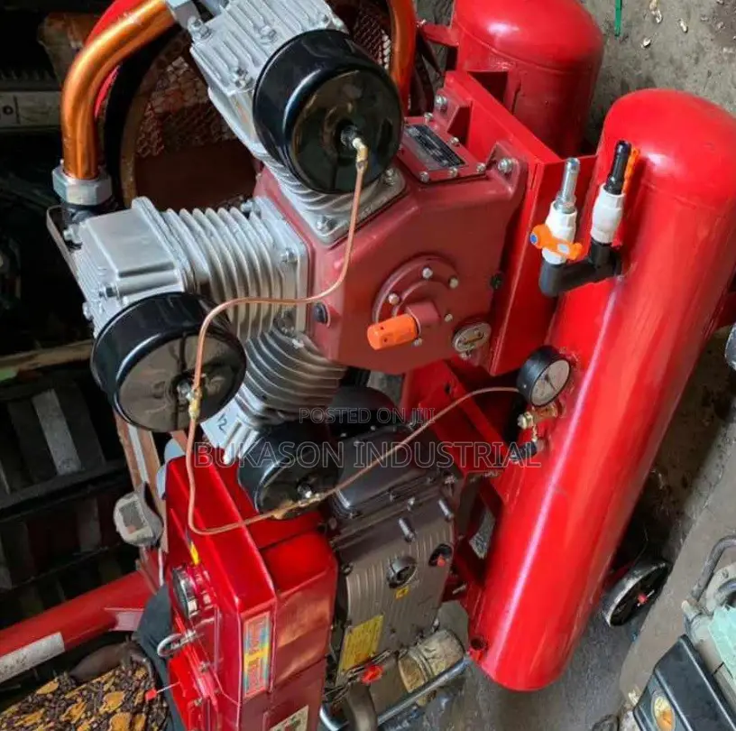 Original Diesel Air Compressor 10-15hp - 3 Cylinder Heavy Duty Pump