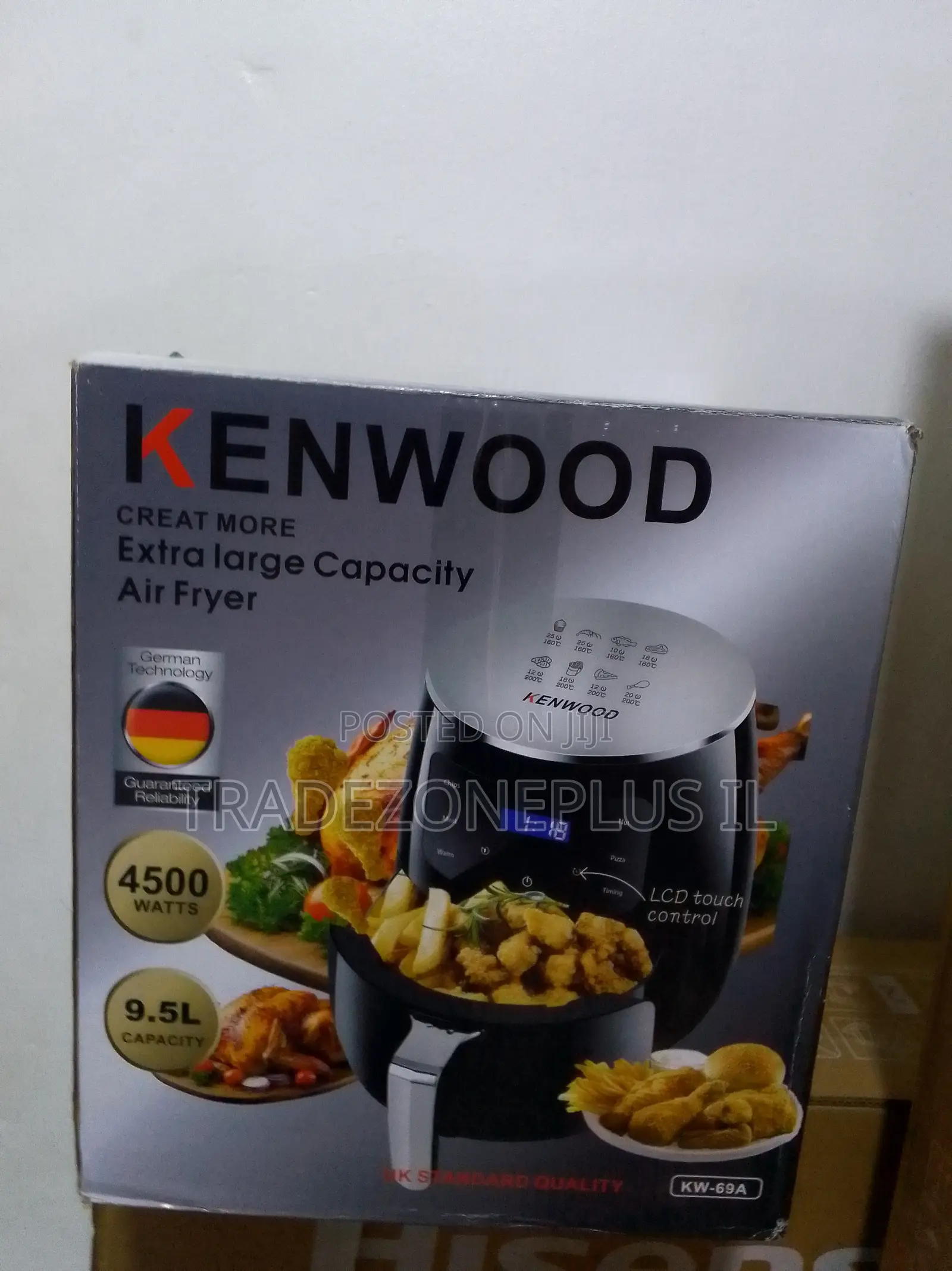 Modern Kenwood KW69A 4500W Air Fryer
