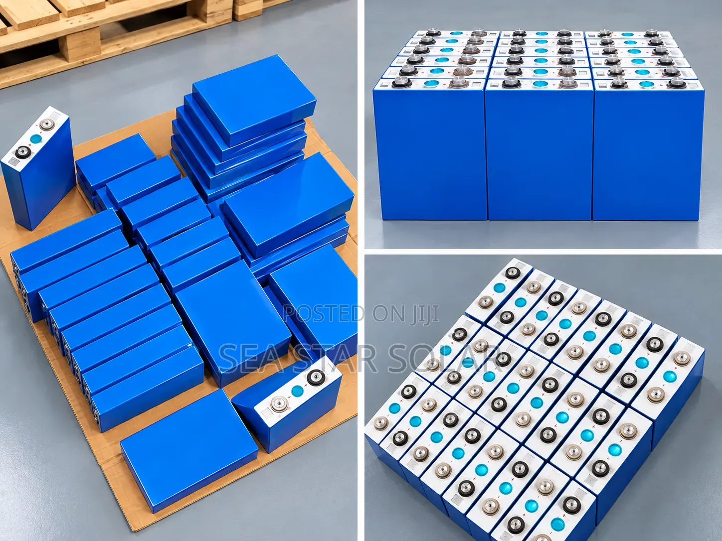 3.2V 100Ah LiFePO4 Lithium Battery Cells for Solar Storage