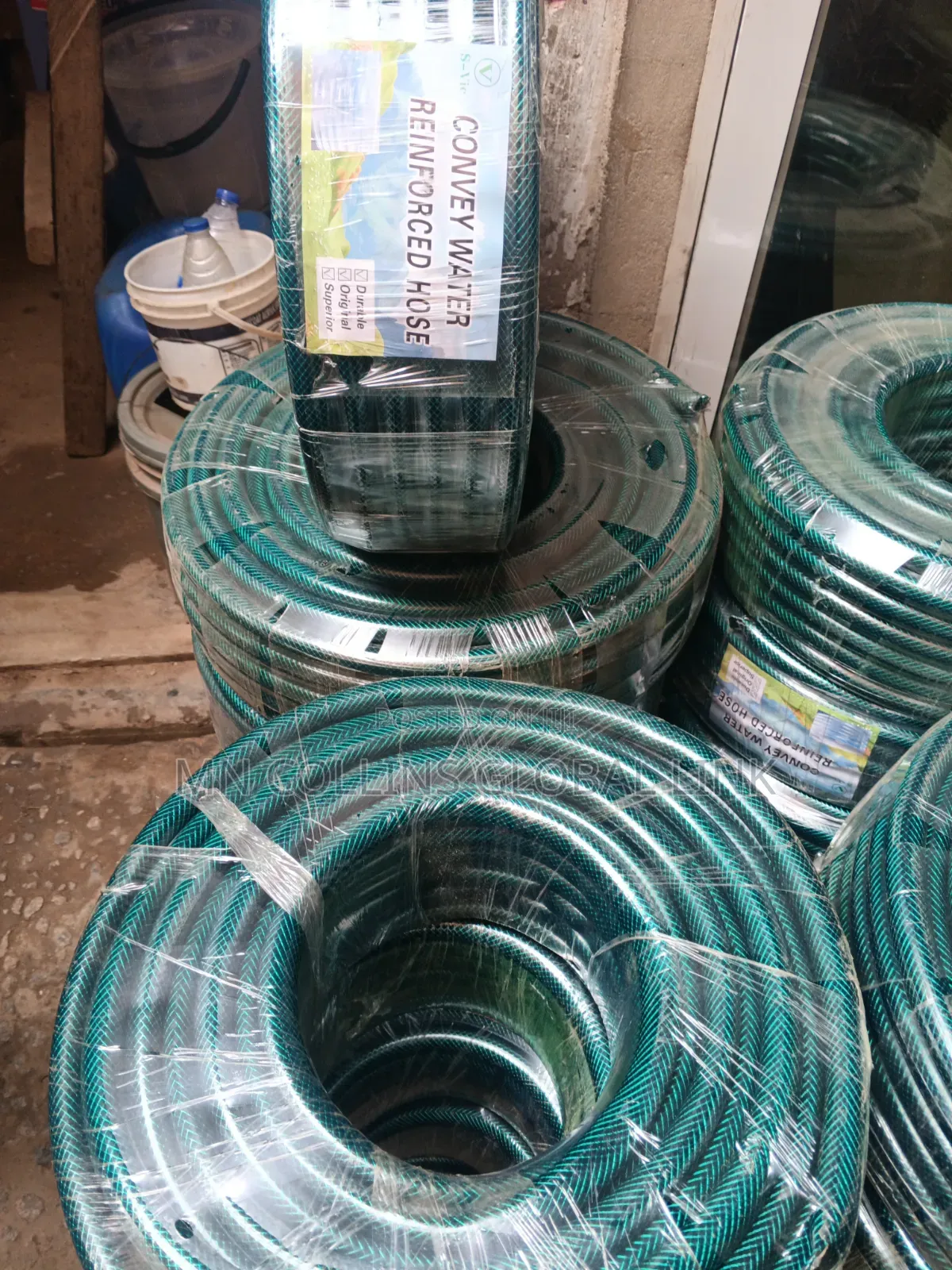 Green Water Hose