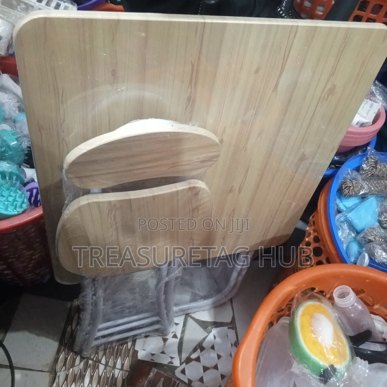 Strong Brown Table and Chair