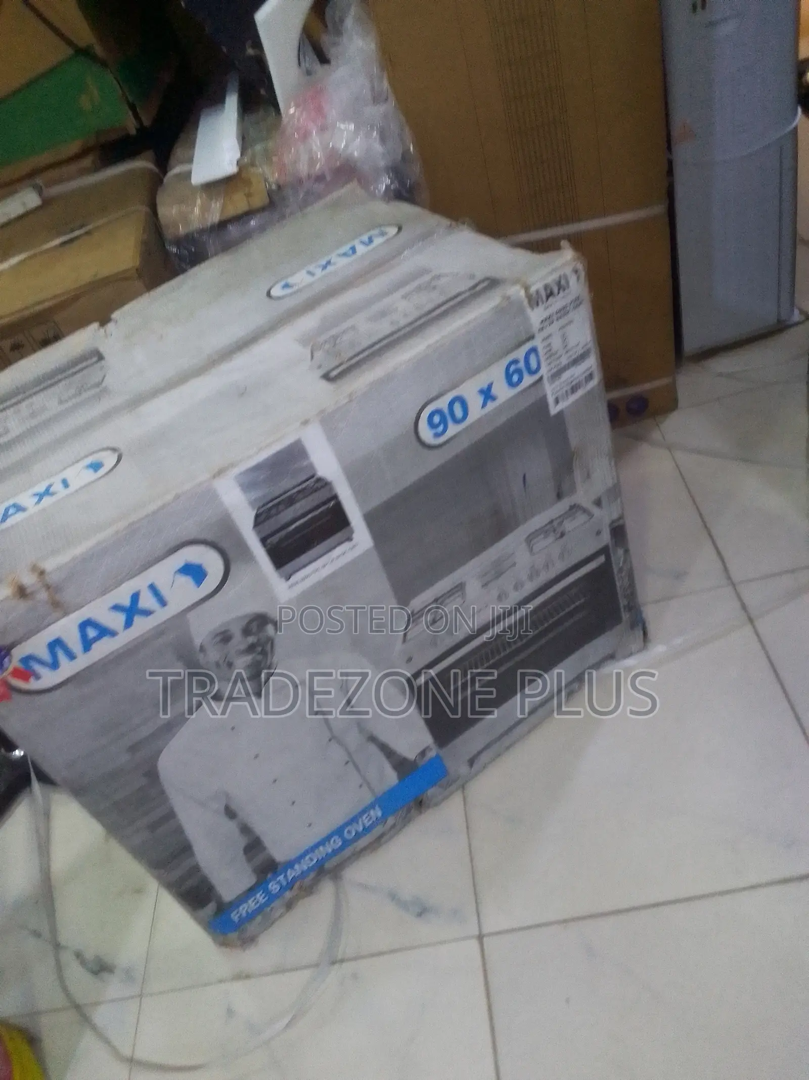 Shop Maxi 6090 Gas Cooker With Hot Plate in Grey