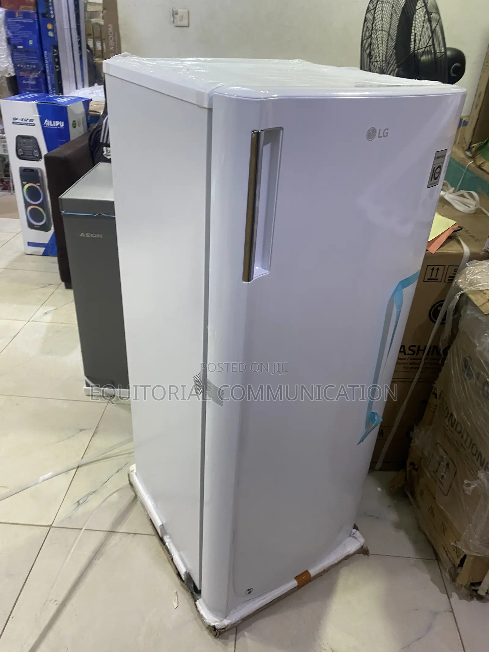 LG Gn-304sqbr 168l Upright Freezer