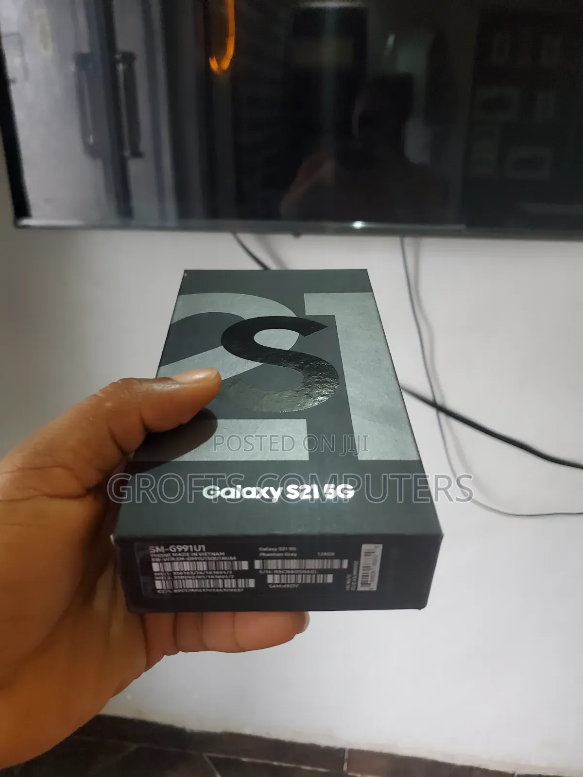 New Samsung Galaxy S21 5G 128 GB Gray