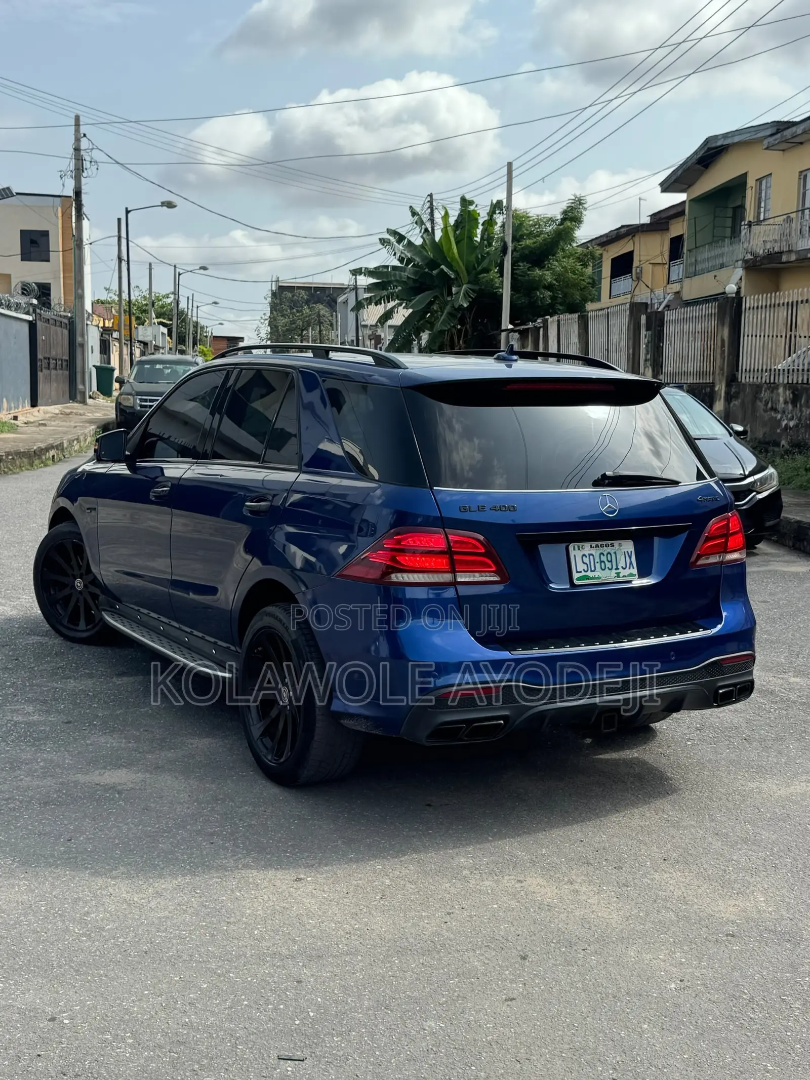 Mercedes-Benz GLE-Class GLE 400 4MATIC 2017 Blue