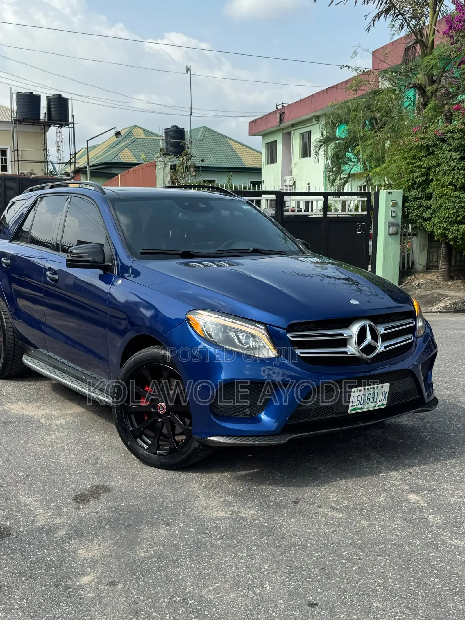 Mercedes-Benz GLE-Class GLE 400 4MATIC 2017 Blue