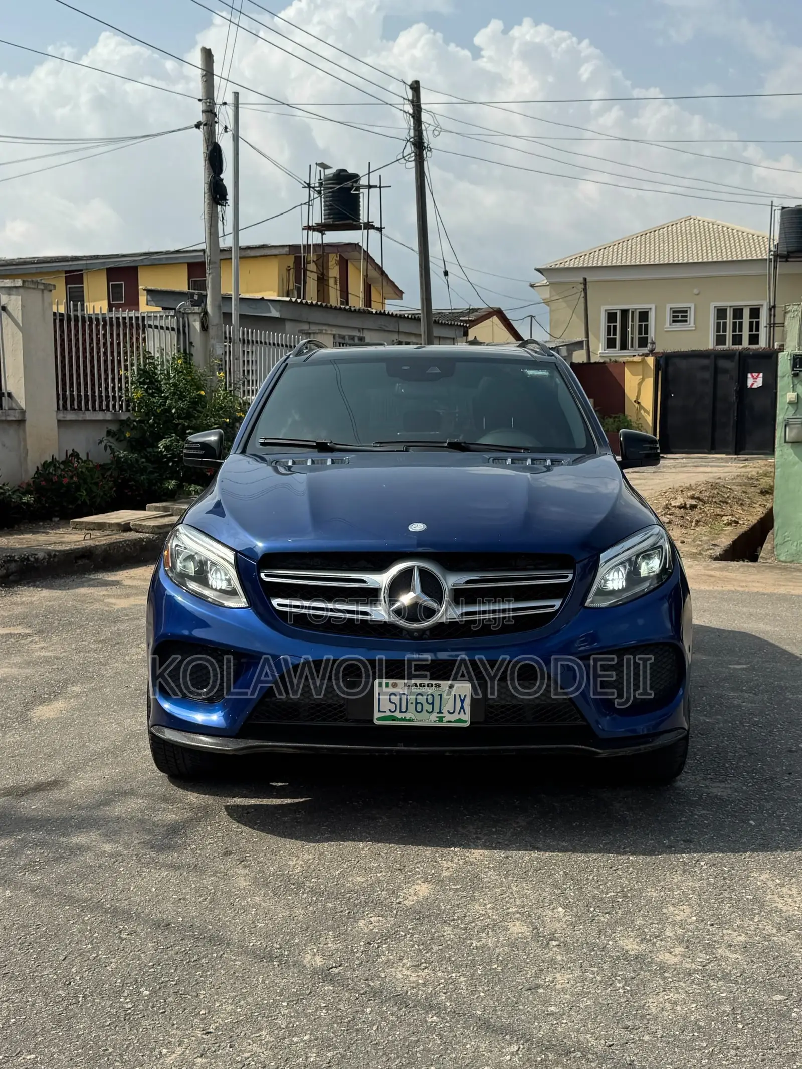Mercedes-Benz GLE-Class GLE 400 4MATIC 2017 Blue