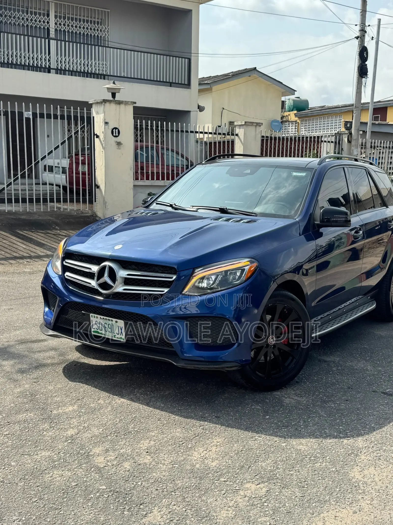 Mercedes-Benz GLE-Class GLE 400 4MATIC 2017 Blue
