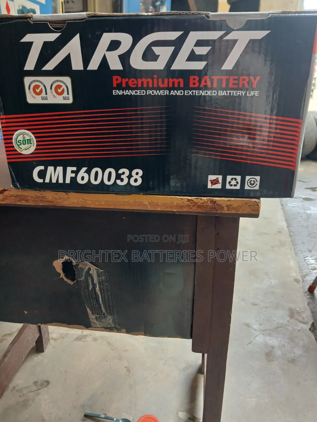 100Ahs Target Premium Battery