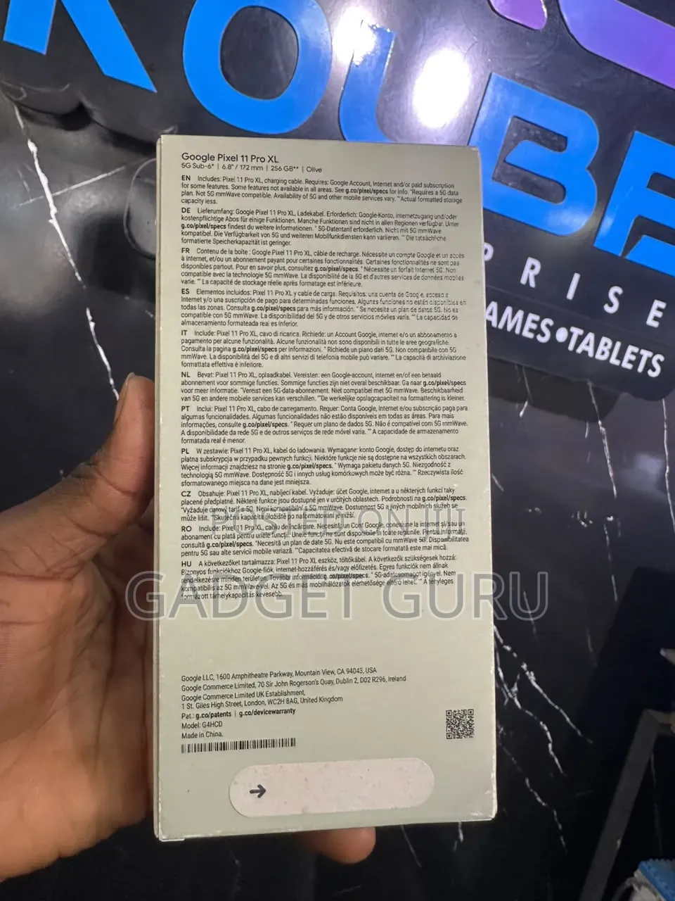 New Google Pixel 11 Pro XL 256 GB Green