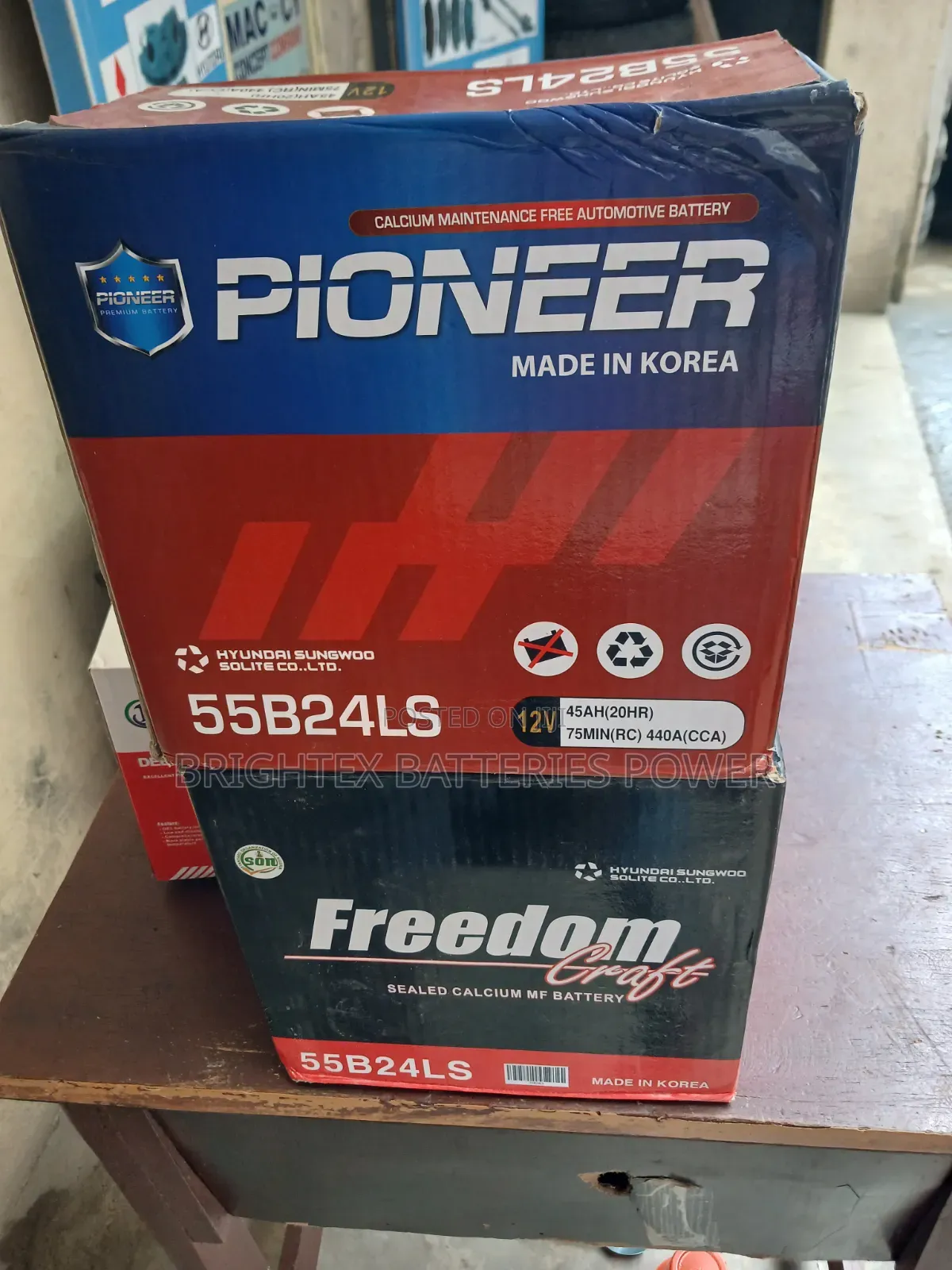 45Ahs Freedom Craft and Pioneer Battery