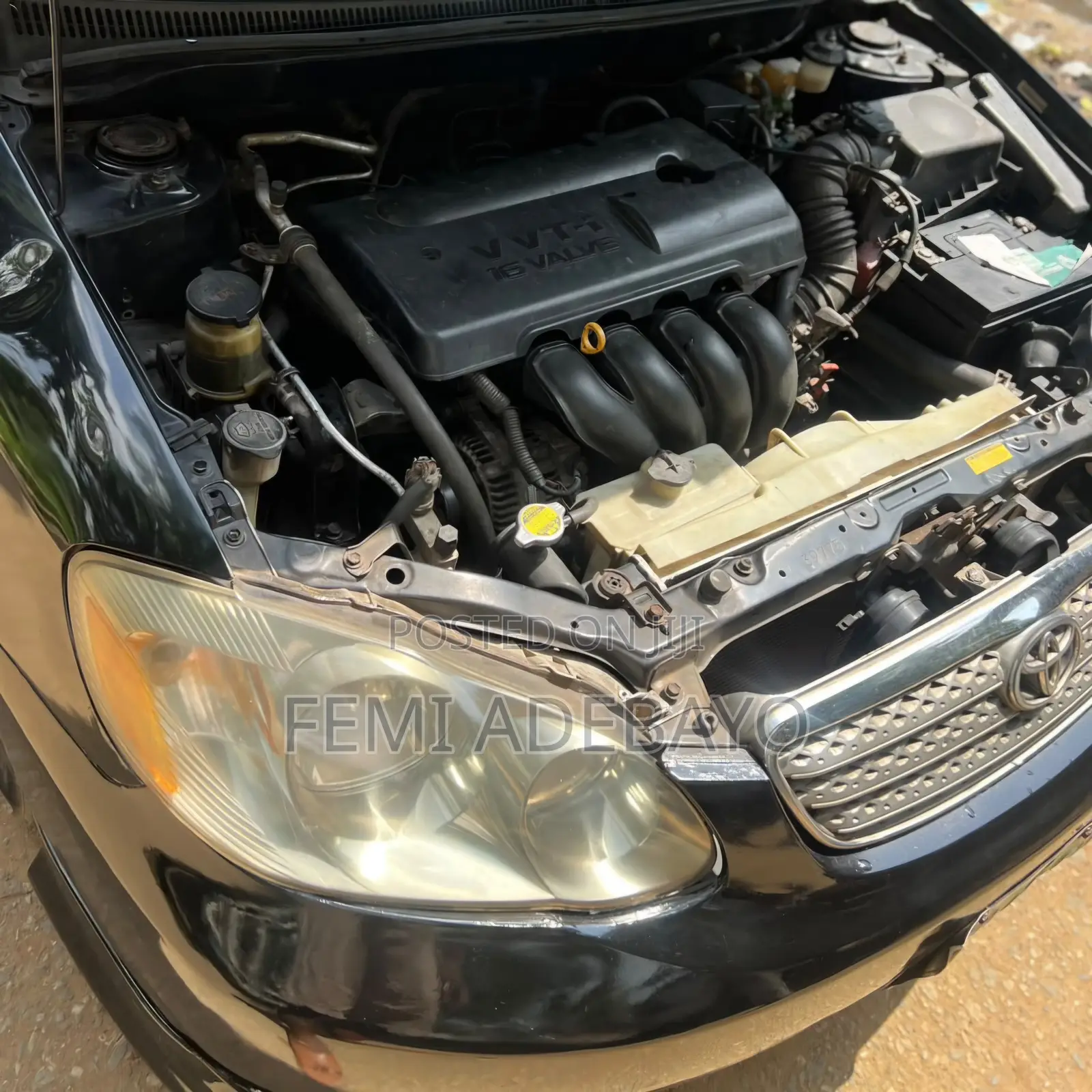 Toyota Corolla Sedan Automatic 2004 Black