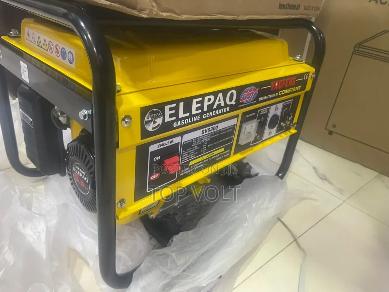 Elepaq 3.5KVA Portable Manual Power Generator