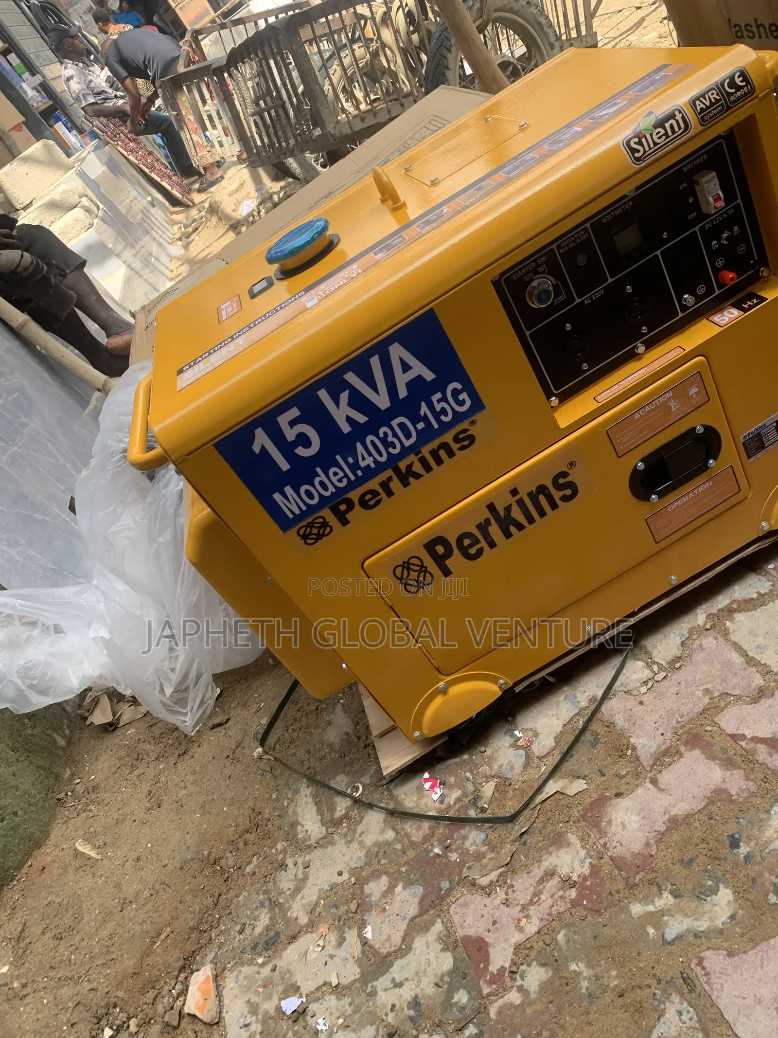 Perkins 15kVA Diesel Generator – Silent Soundproof Power Supply