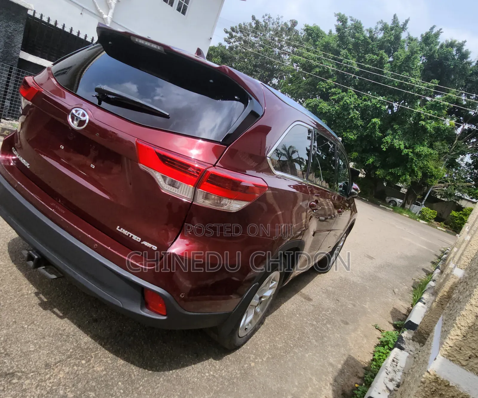 Toyota Highlander 2018 Red
