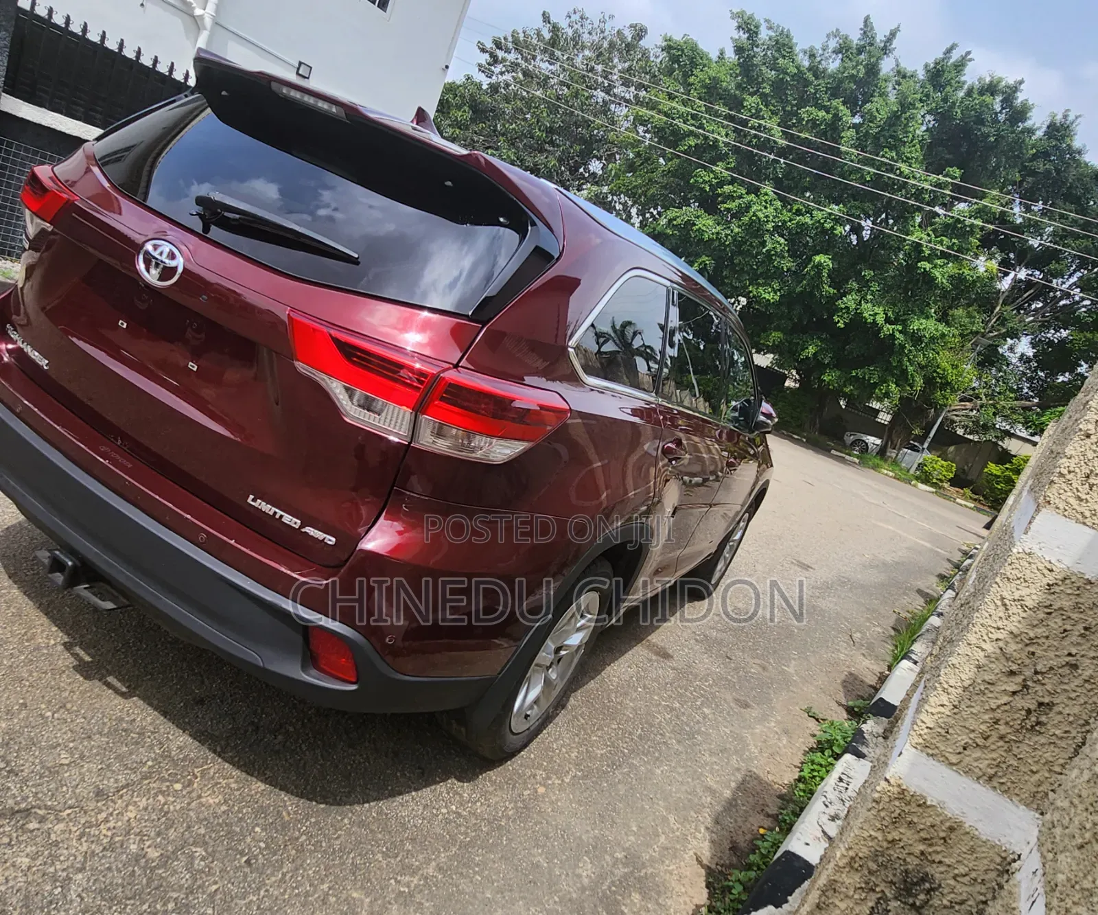 Toyota Highlander 2018 Red