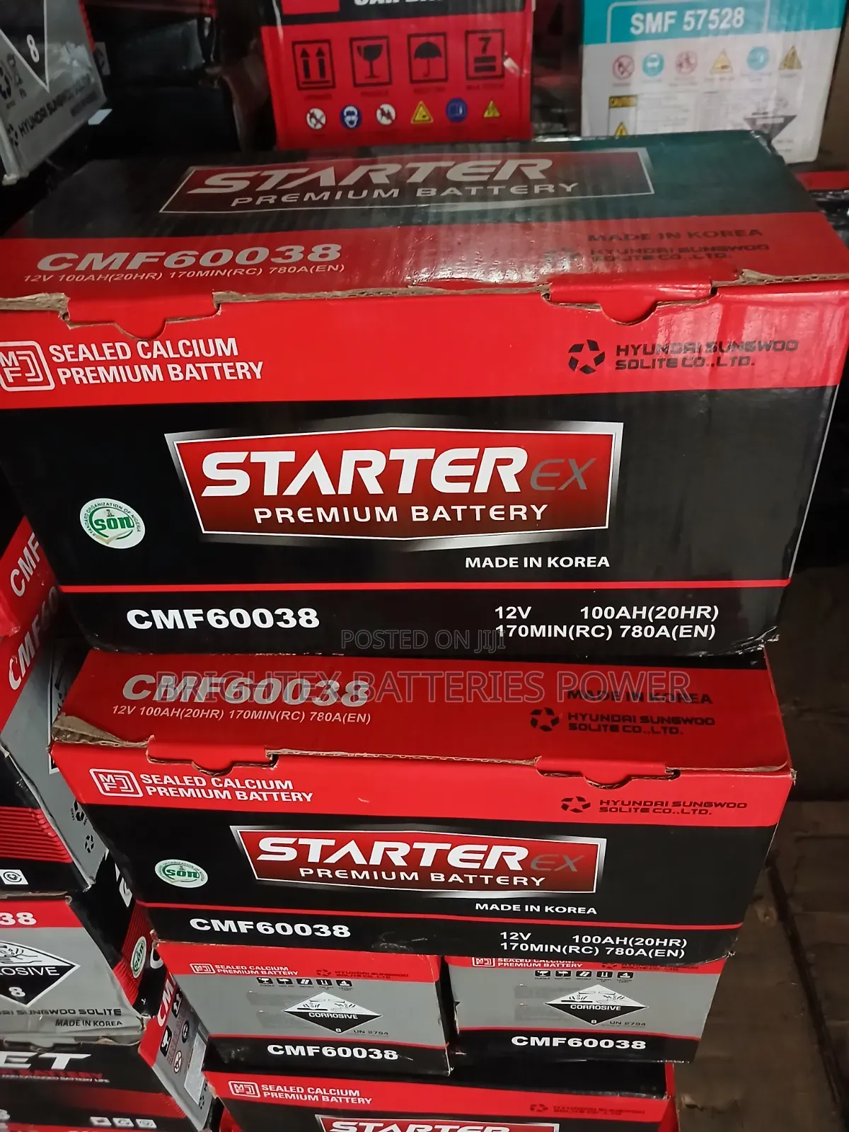 100Ahs Starter Premium Battery 12vots Capacity