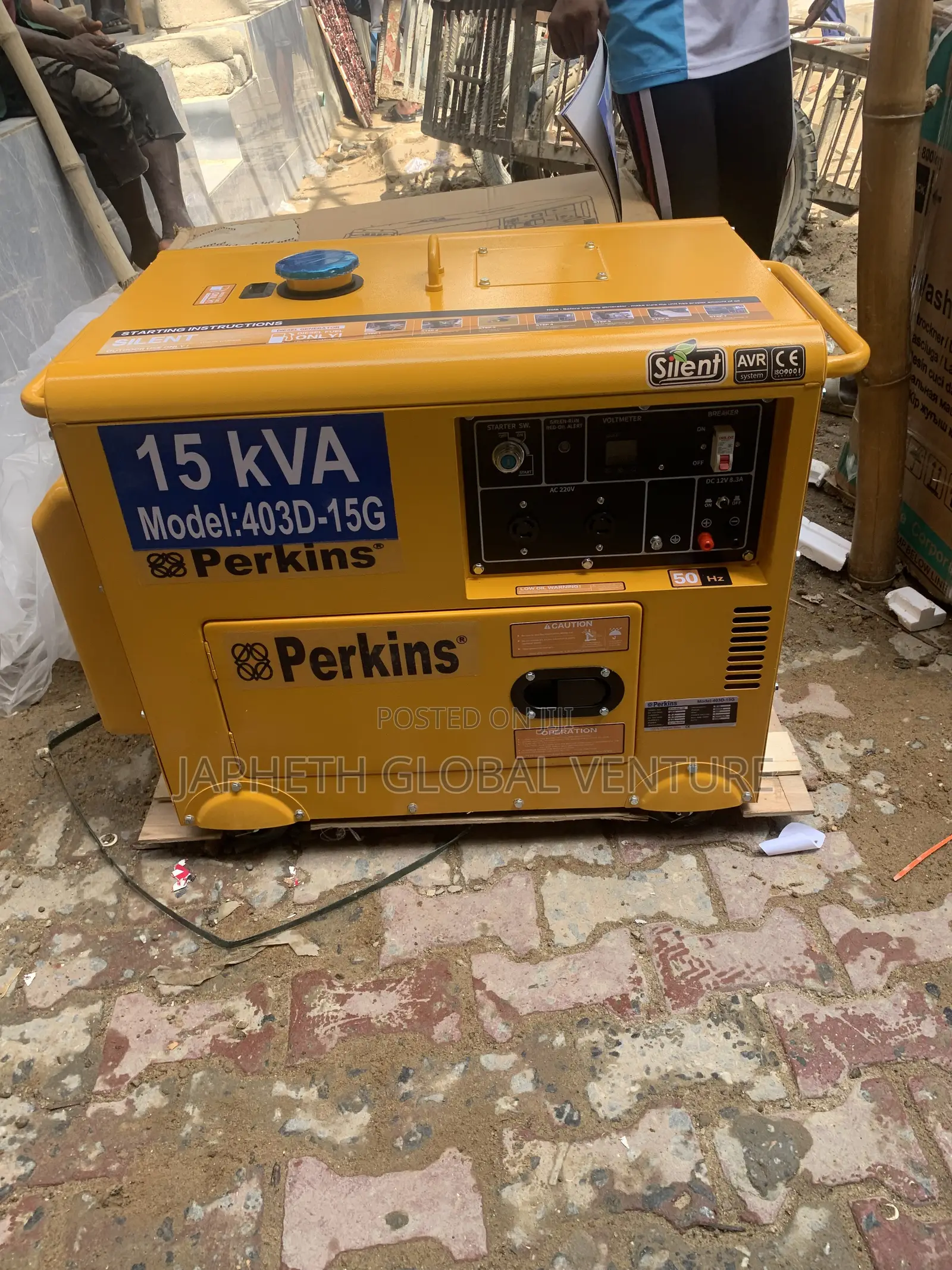 Perkins Model 403d-15g 15kVA Diesel Generator – Durable and Efficient